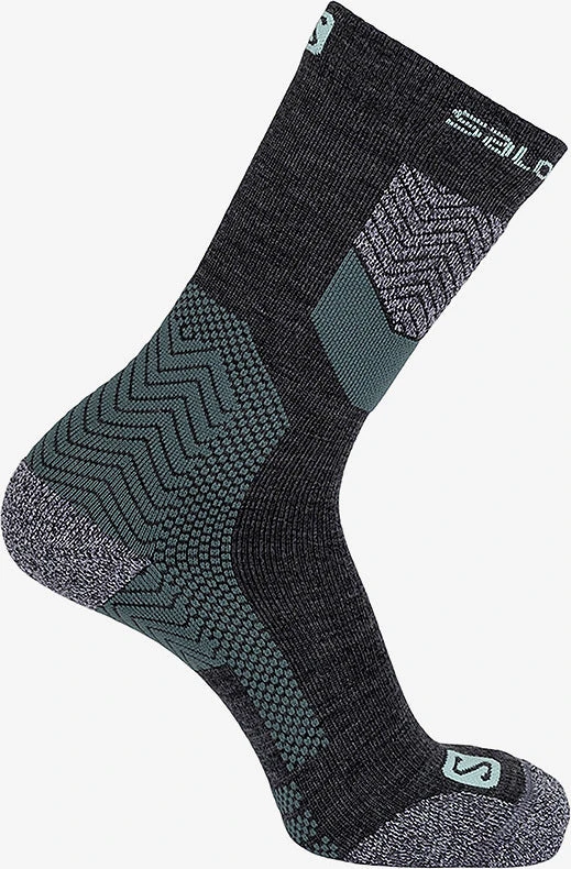 Salomon Outpath Wool Socks - Unisex|-|Chaussettes En Laine Outpath - Unisexe - Image 6