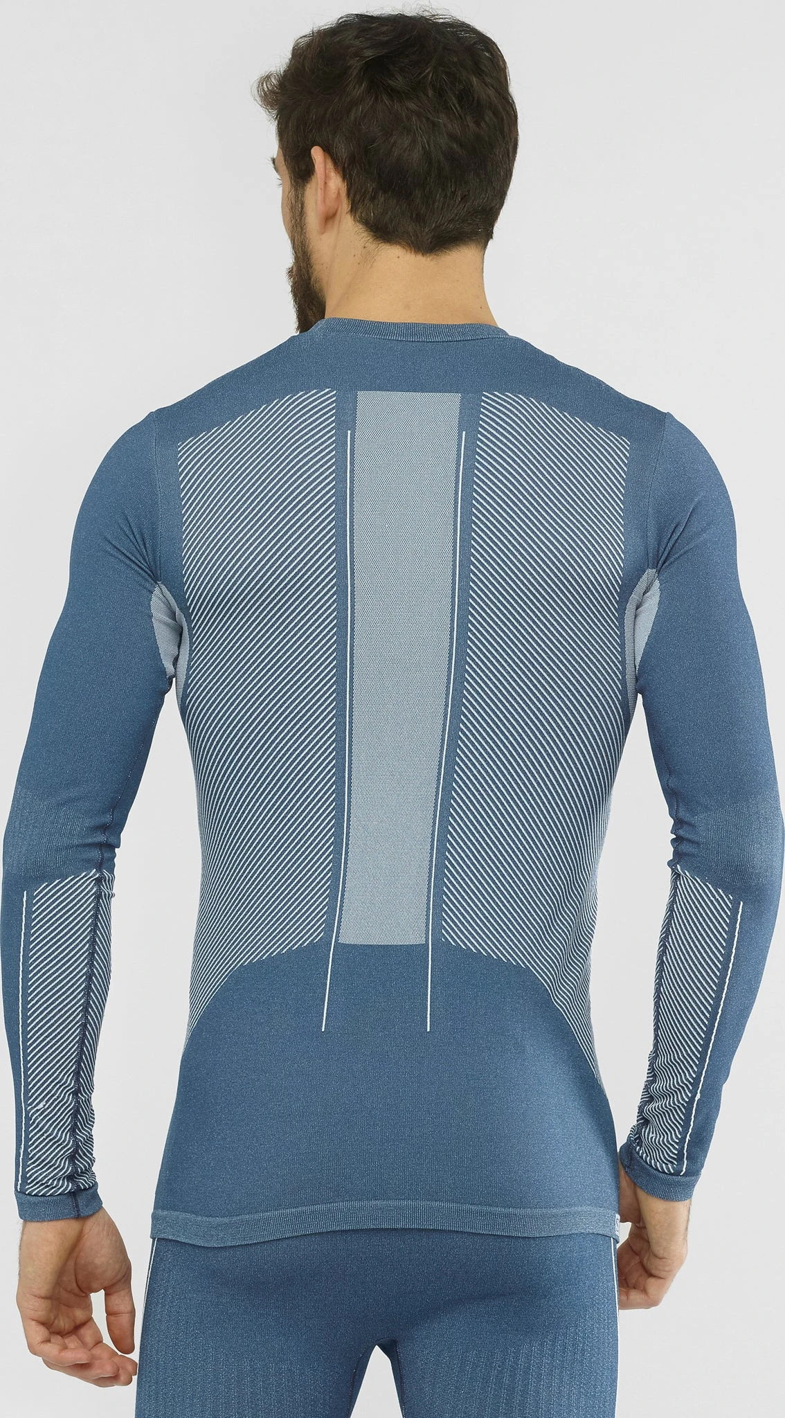 Salomon Primo Warm Long Sleeve CN Seamless Tee - Men's|-|T-Shirt Sans Coutures Primo Warm LS CN - Homme - Image 11