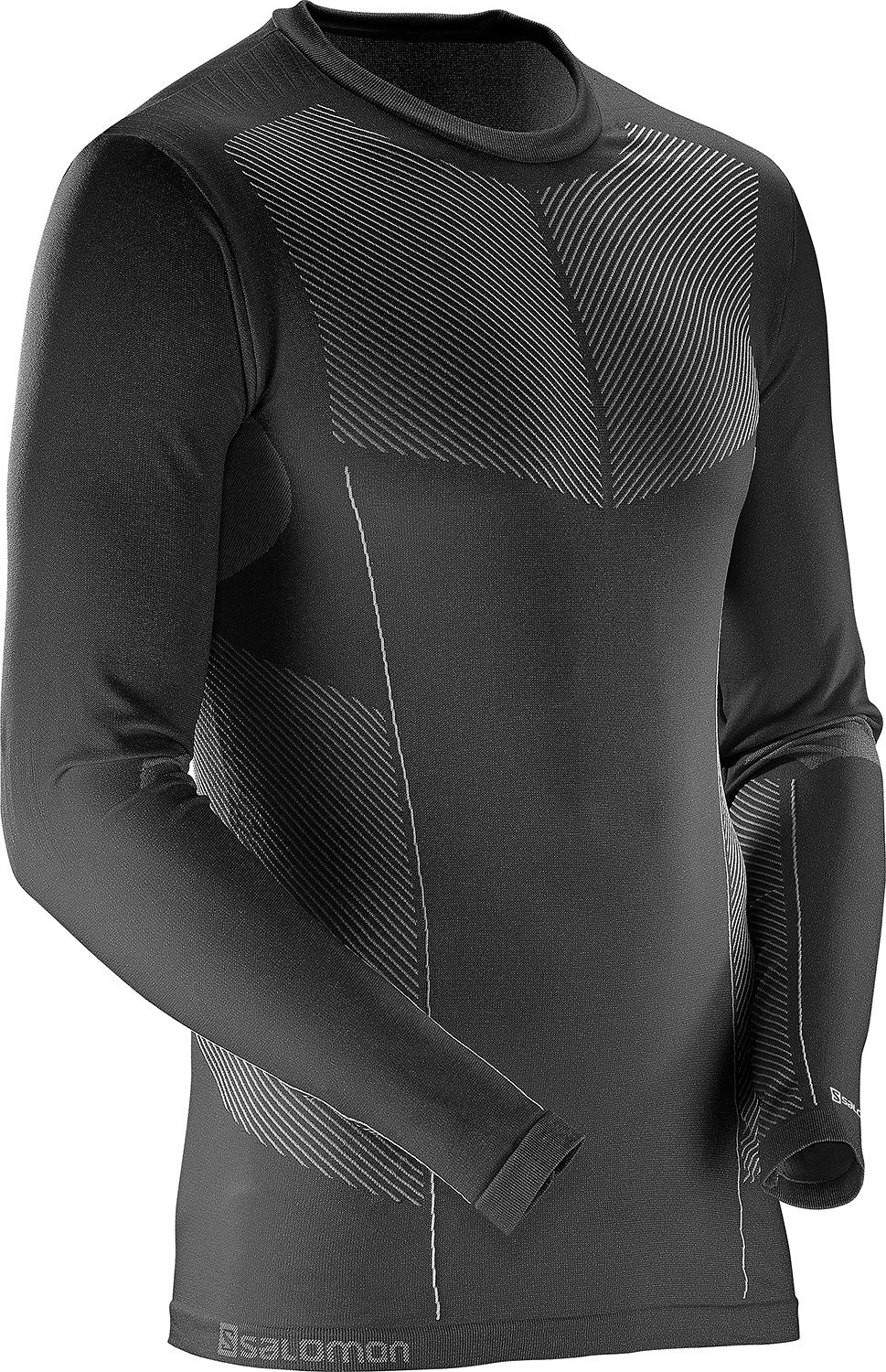 Salomon Primo Warm Long Sleeve CN Seamless Tee - Men's|-|T-Shirt Sans Coutures Primo Warm LS CN - Homme - Image 6