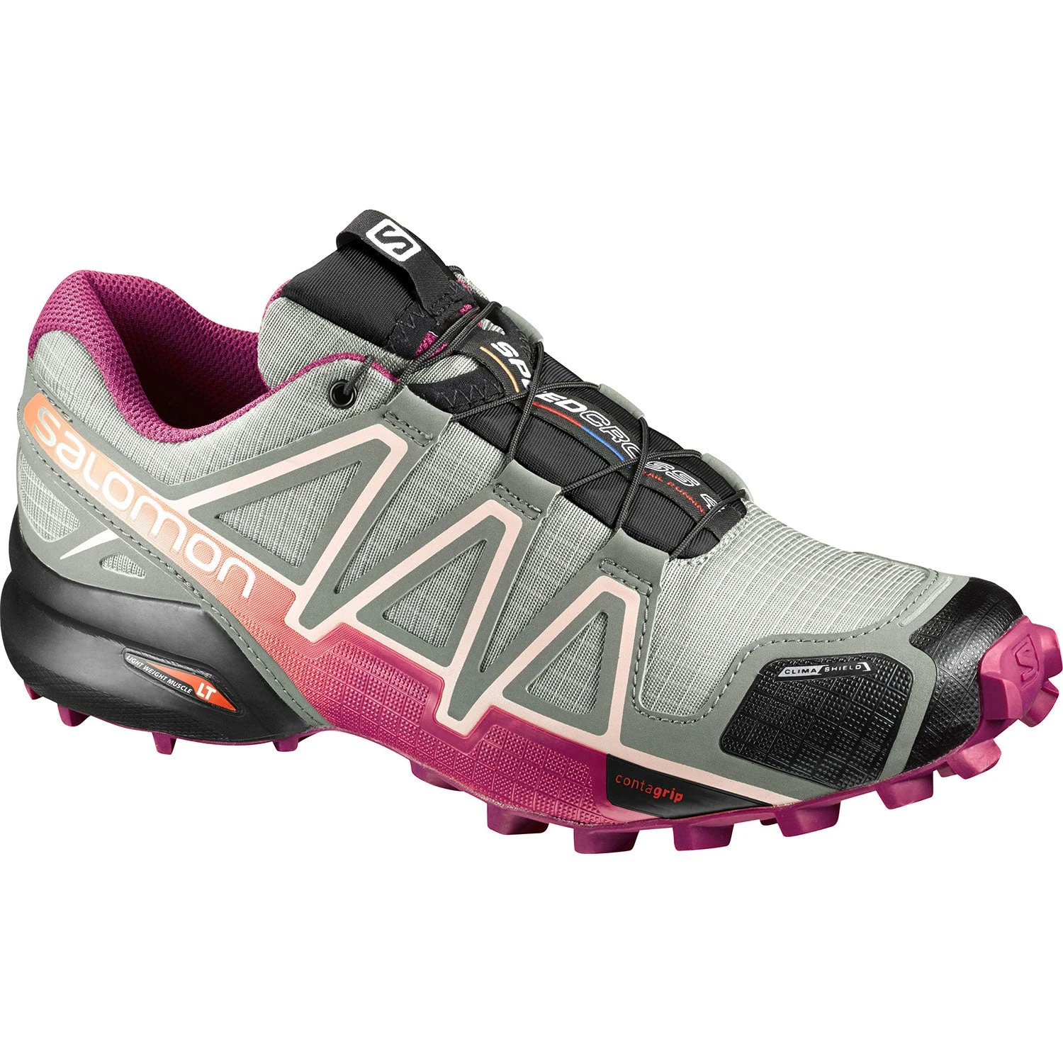 Salomon Speedcross 4 CS Trail Running Shoes - Women's|-|Souliers De Course Sur Sentier Speedcross 4 CS - Femme - Image 3