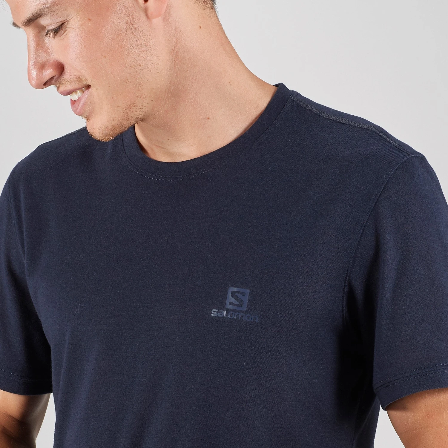 Salomon Explore Short Sleeve T-Shirt - Men's|-|T-shirt à Manches Courtes Explore - Homme - Image 13