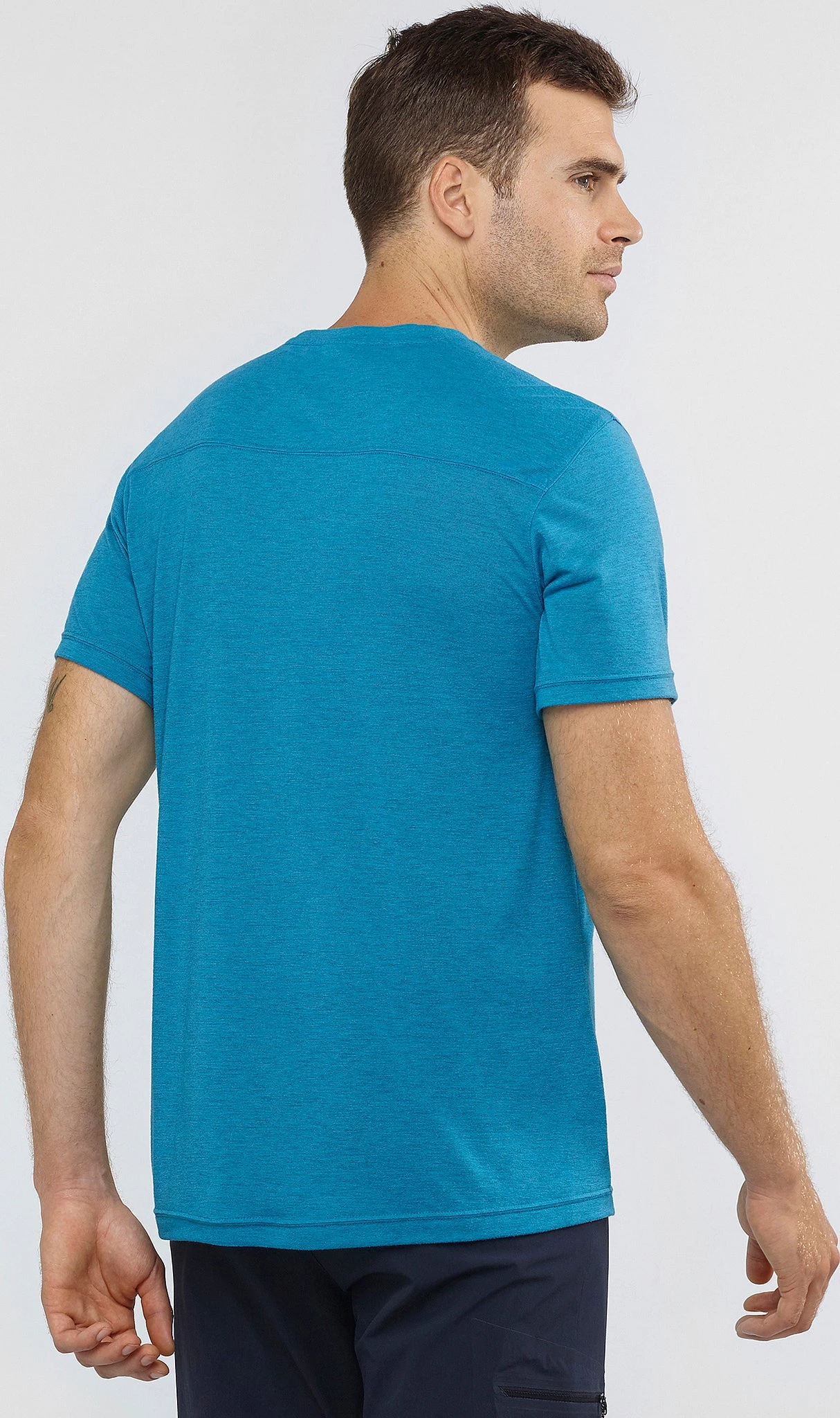 Salomon Explore Short Sleeve T-Shirt - Men's|-|T-shirt à Manches Courtes Explore - Homme - Image 9