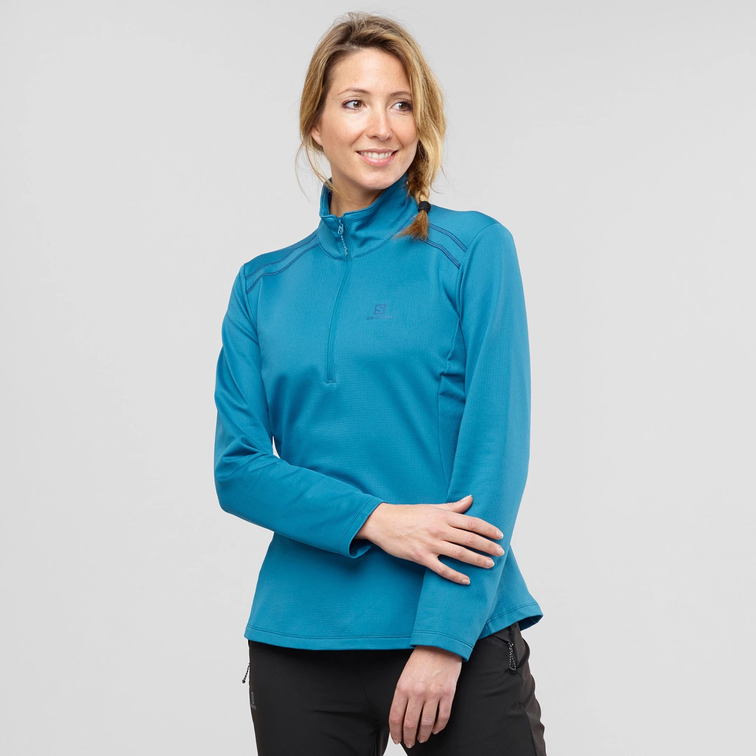 Salomon Discovery LT Half Zip Jacket - Women's|-|Manteau à Demi-glissière Discovery LT - Femme - Image 11
