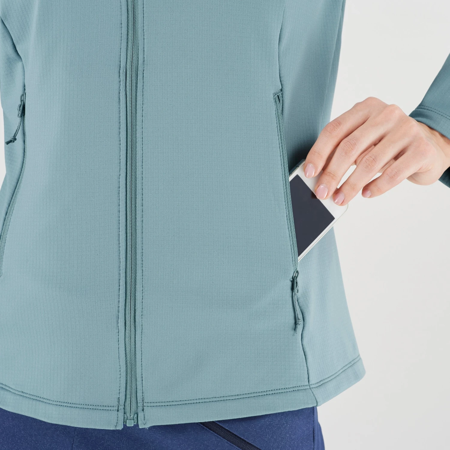 Salomon Discovery LT Half Zip Jacket - Women's|-|Manteau à Demi-glissière Discovery LT - Femme - Image 15