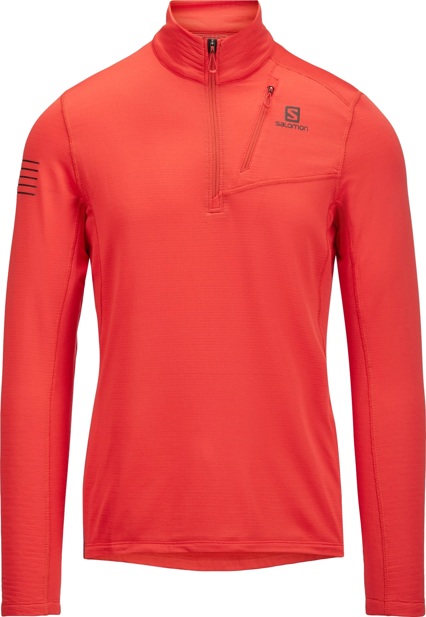 Salomon Grid HZ Mid - Men's|-|Chandail Grid HZ Mid - Homme - Image 4