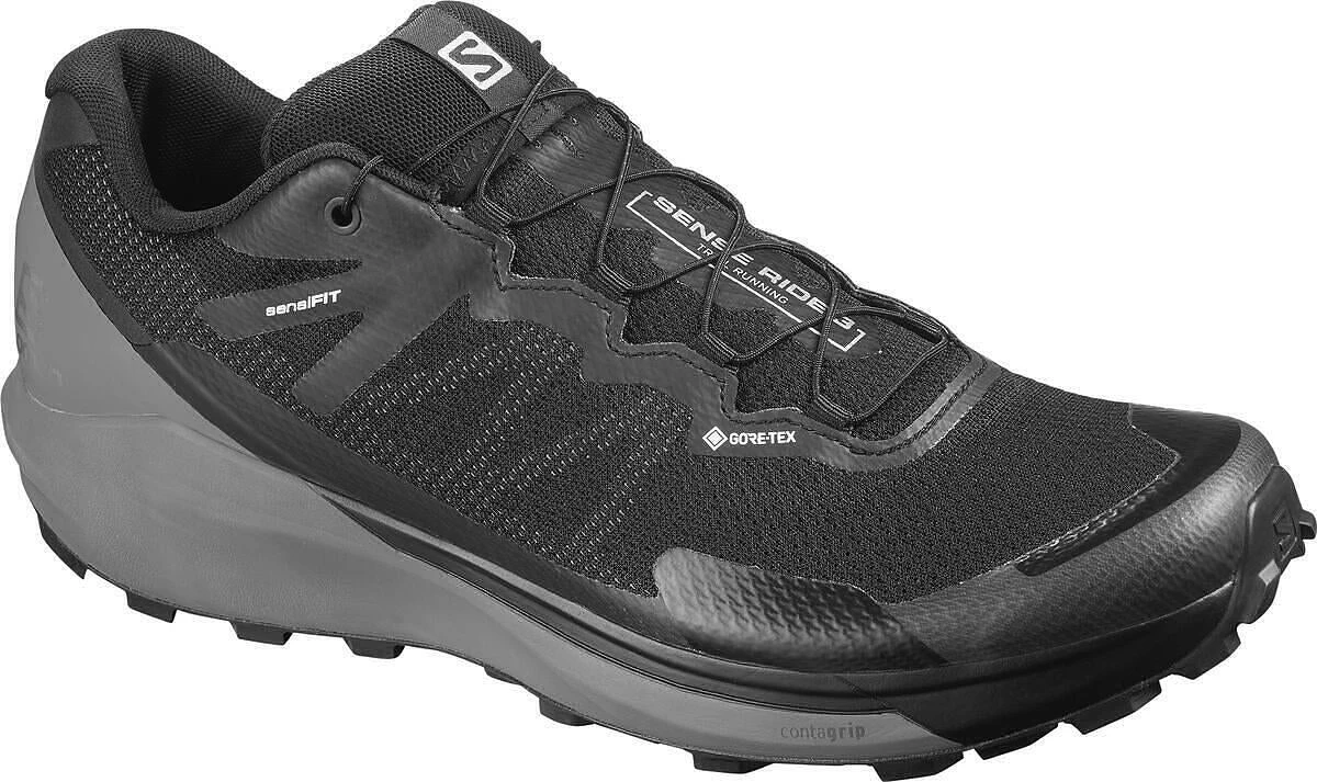 Salomon Sense Ride 3 GTX Invis. Fit Trail Running Shoes - Men's|-|Souliers De Course Sur Sentier Sense Ride 3 GTX Invisb. Fit - Homme - Image 3