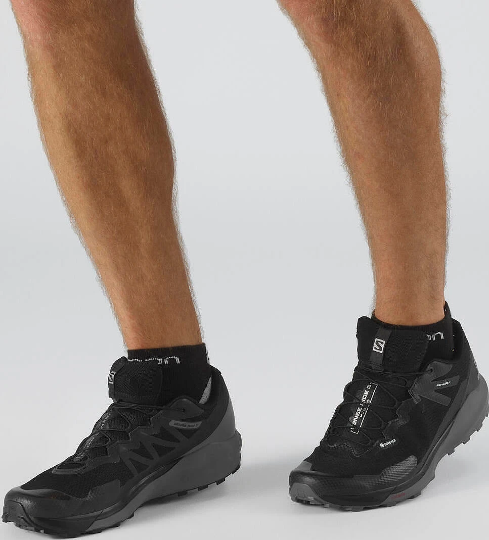 Salomon Sense Ride 3 GTX Invis. Fit Trail Running Shoes - Men's|-|Souliers De Course Sur Sentier Sense Ride 3 GTX Invisb. Fit - Homme - Image 13