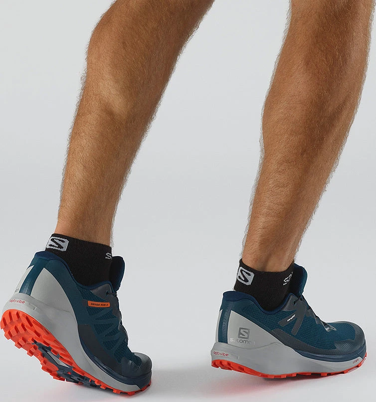 Salomon Sense Ride 3 GTX Invis. Fit Trail Running Shoes - Men's|-|Souliers De Course Sur Sentier Sense Ride 3 GTX Invisb. Fit - Homme - Image 9