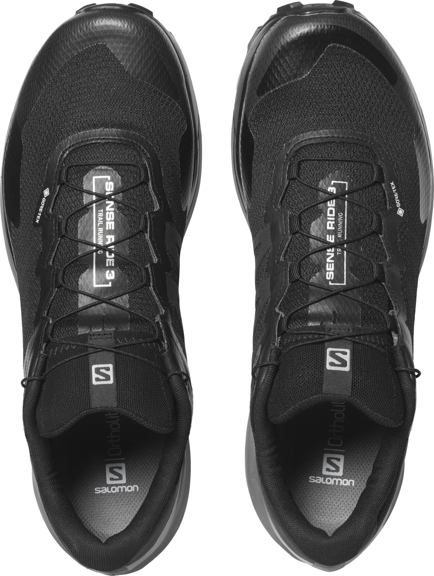 Salomon Sense Ride 3 GTX Invis. Fit Trail Running Shoes - Men's|-|Souliers De Course Sur Sentier Sense Ride 3 GTX Invisb. Fit - Homme - Image 19
