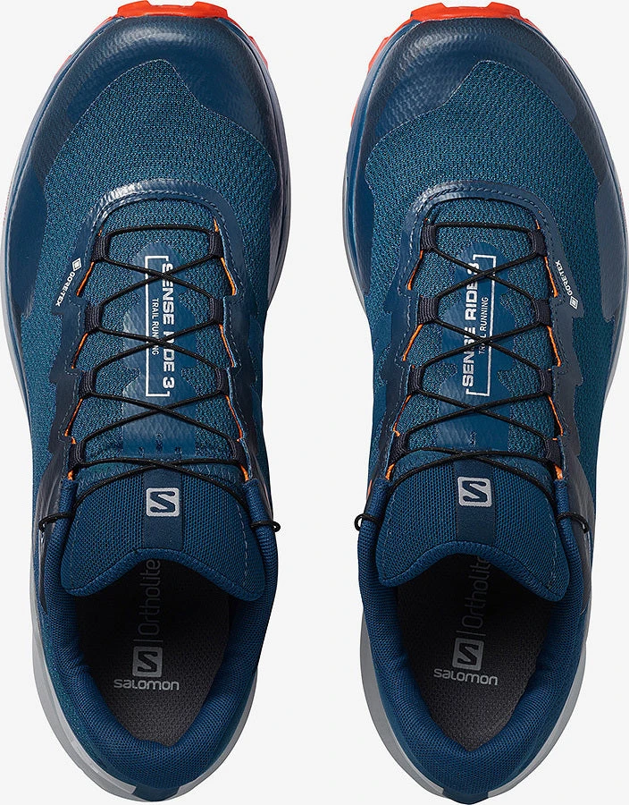 Salomon Sense Ride 3 GTX Invis. Fit Trail Running Shoes - Men's|-|Souliers De Course Sur Sentier Sense Ride 3 GTX Invisb. Fit - Homme - Image 11