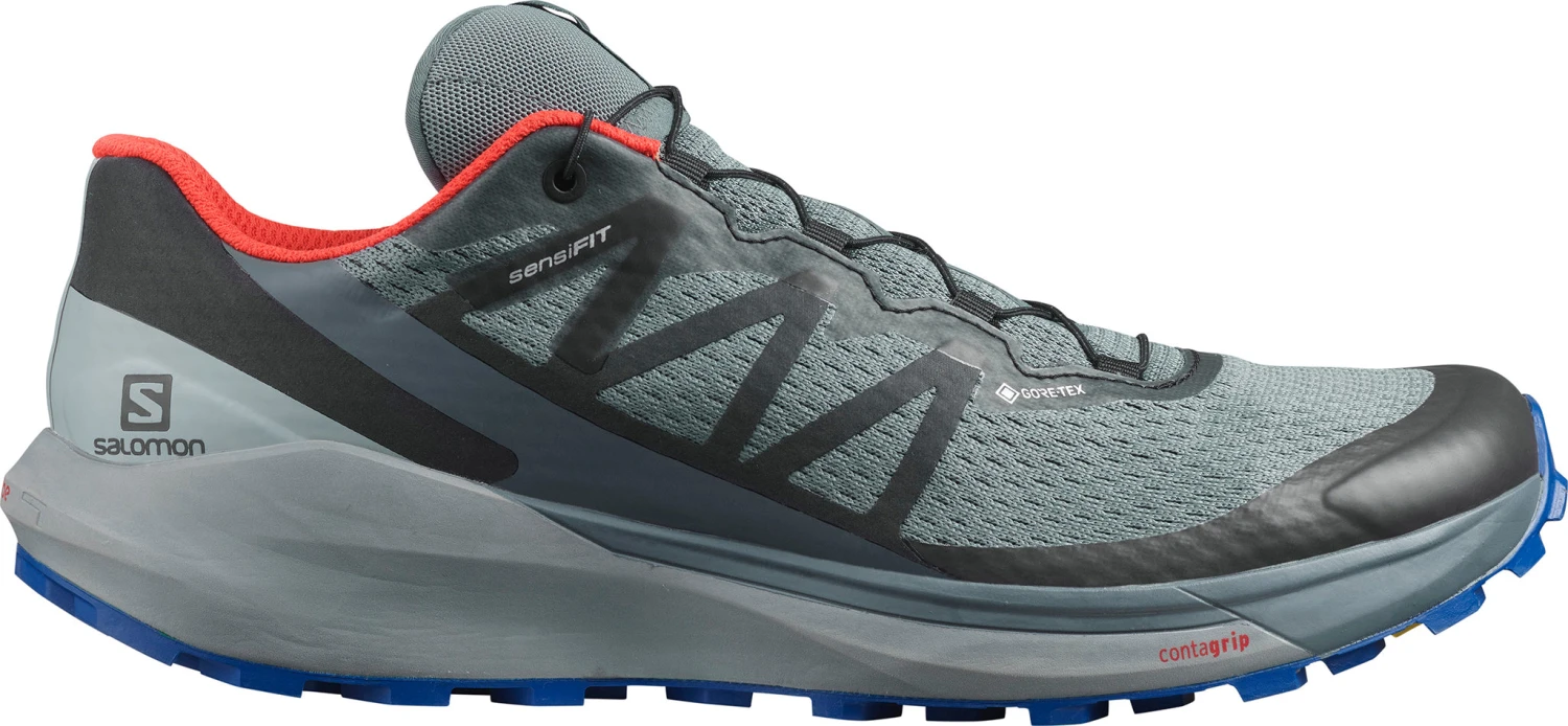 Salomon Sense Ride 4 Invisible GORE-TEX Trail Running Shoes - Men's|-|Chaussures De Course Sur Sentier Sense Ride 4 Invisible GORE-TEX - Homme