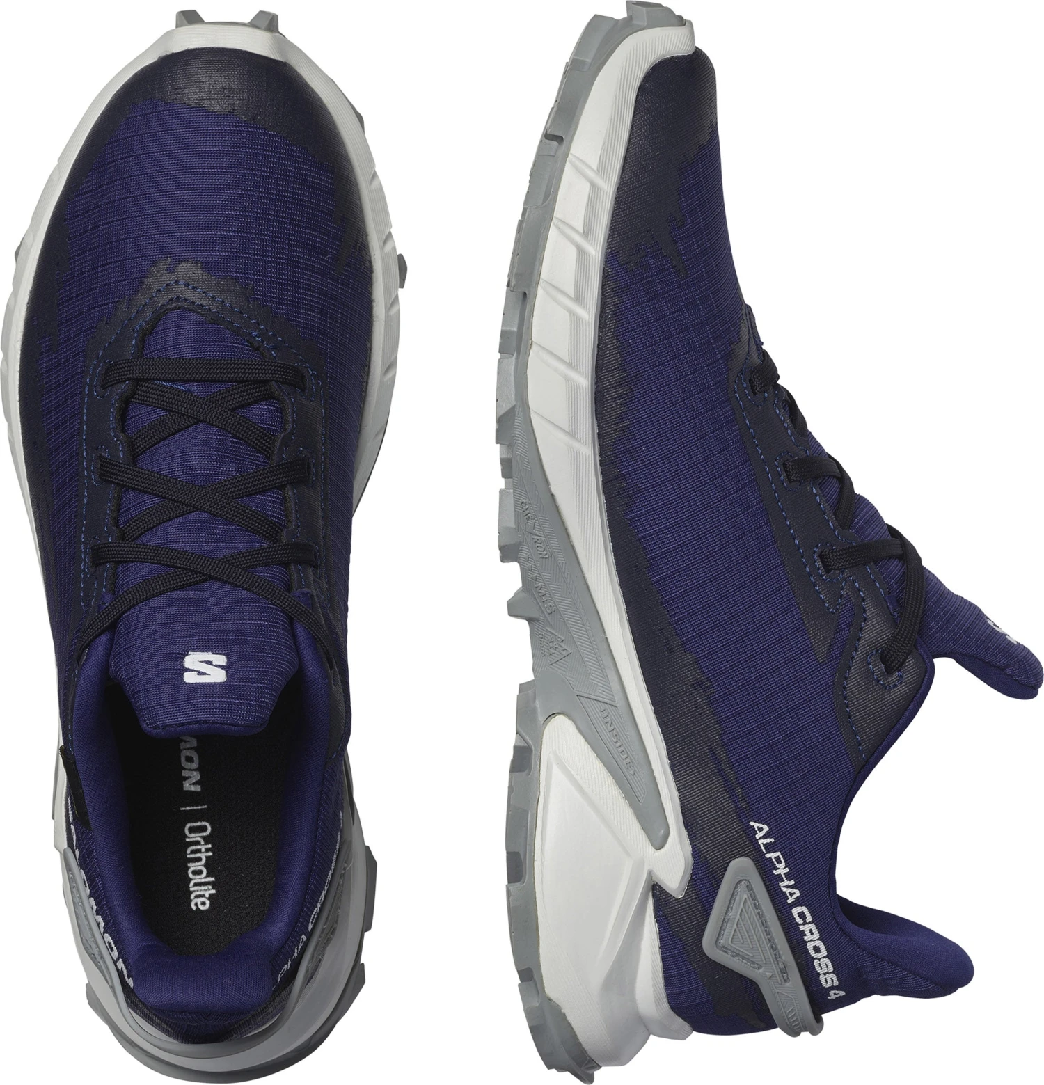 Salomon Alphacross 4 GORE-TEX Trail Running Shoes - Women's|-|Chaussures De Course Sur Sentier GORE-TEX Alphacross 4 - Femme - Image 2