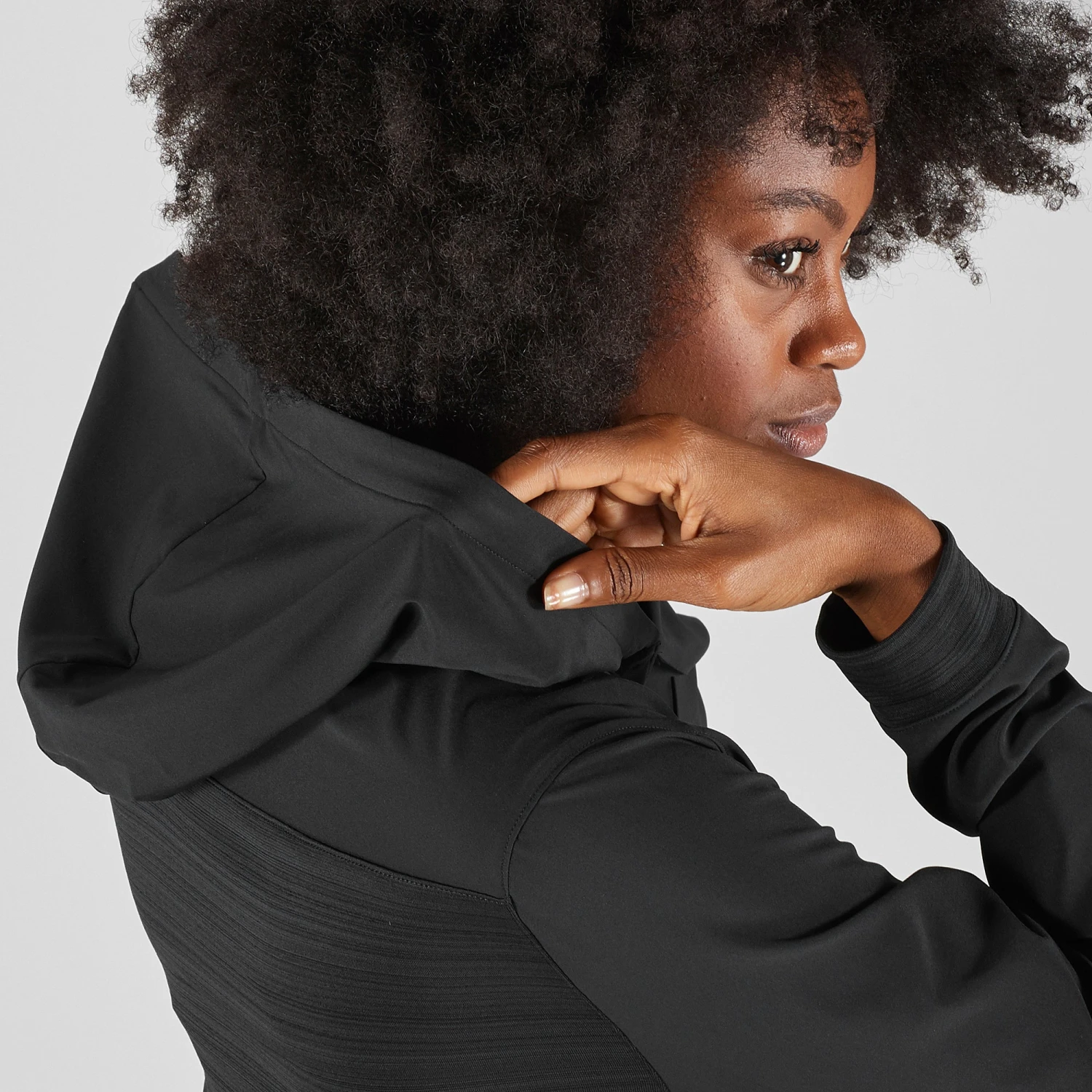 Salomon Comet Full Zip Hoodie - Women's|-|Chandail à Capuchon à Glissière Intégrale Comet - Femme - Image 9