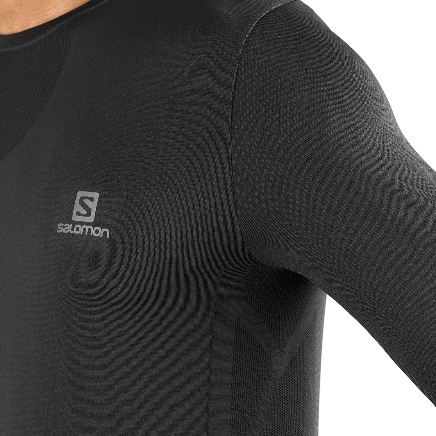 Salomon Sense Long Sleeve T-Shirt - Men's|-|T-shirt à Manches Longues Sense - Homme - Image 5