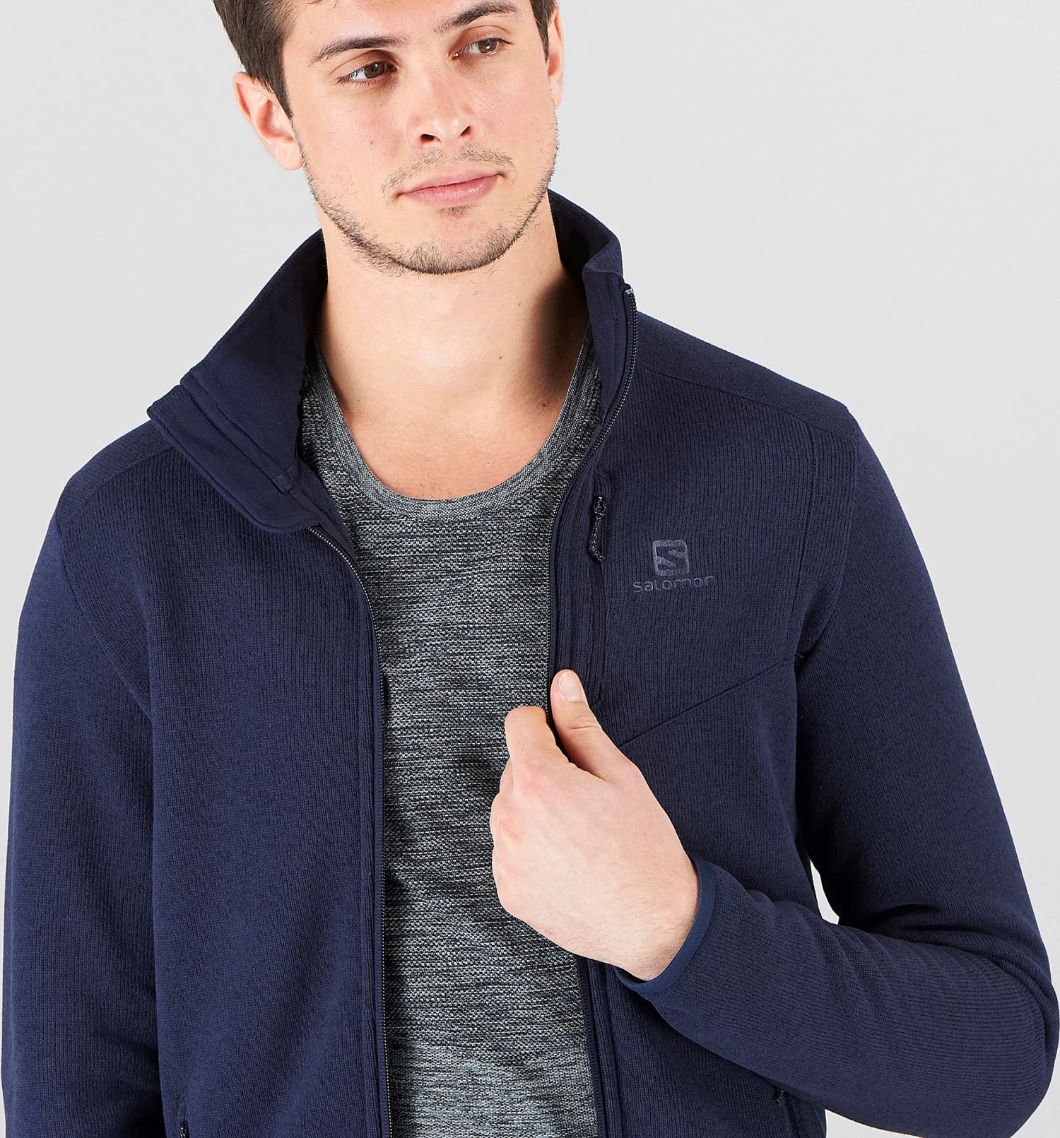 Salomon Bise FZ - Men's|-|Chandail Bise FZ - Homme - Image 4