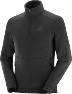 Salomon Radiant Full Zip Midlayer Jacket - Men's|-|Couche Intermédiaire à Zip Radiant - Homme