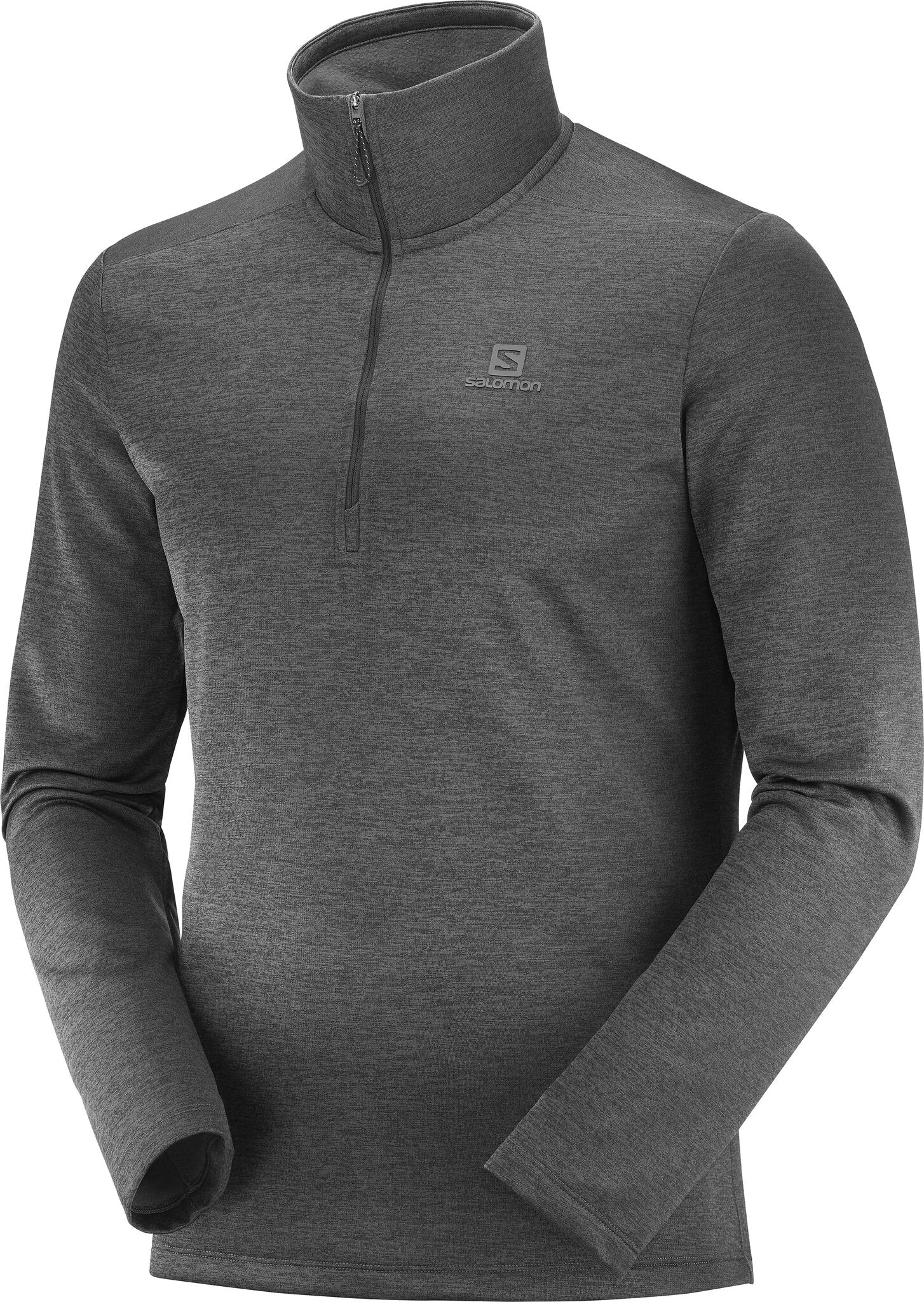 Salomon Essential Lightwarm Seamless Half Zip - Men's|-|Couche Intermédiaire à Demi-glissière Essential Lightwarm Seamless - Homme - Image 5