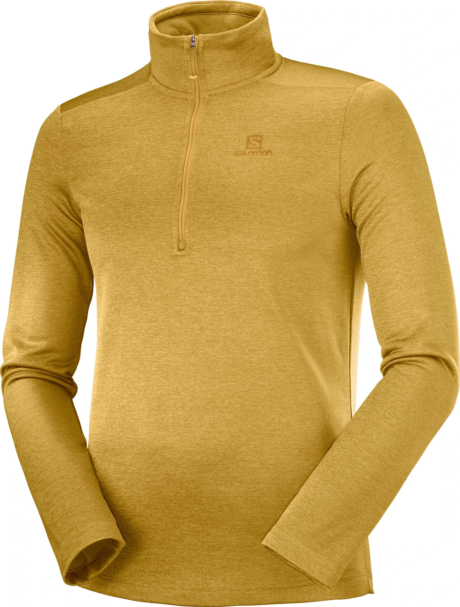 Salomon Essential Lightwarm Seamless Half Zip - Men's|-|Couche Intermédiaire à Demi-glissière Essential Lightwarm Seamless - Homme - Image 3
