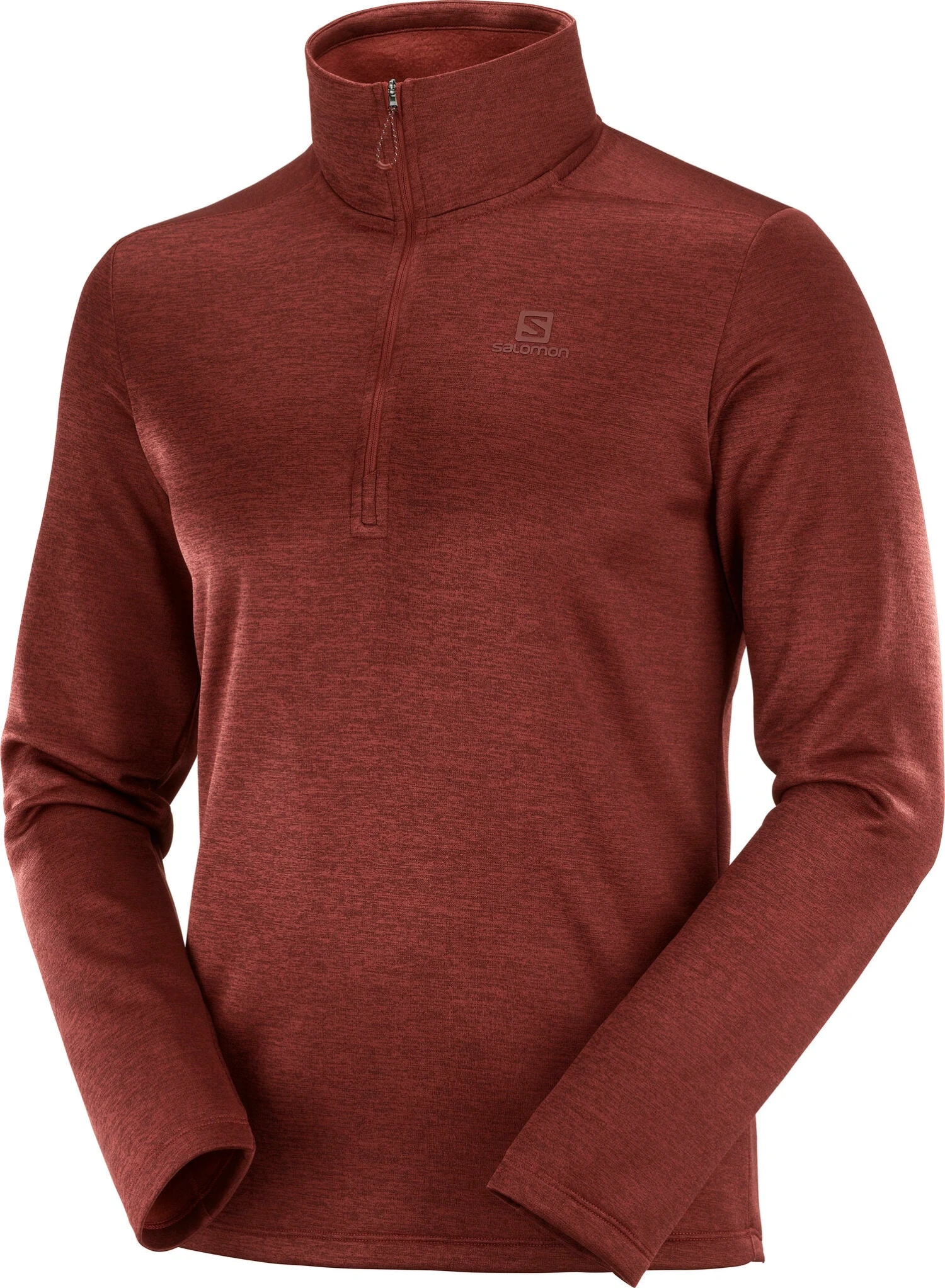 Salomon Essential Lightwarm Seamless Half Zip - Men's|-|Couche Intermédiaire à Demi-glissière Essential Lightwarm Seamless - Homme - Image 18
