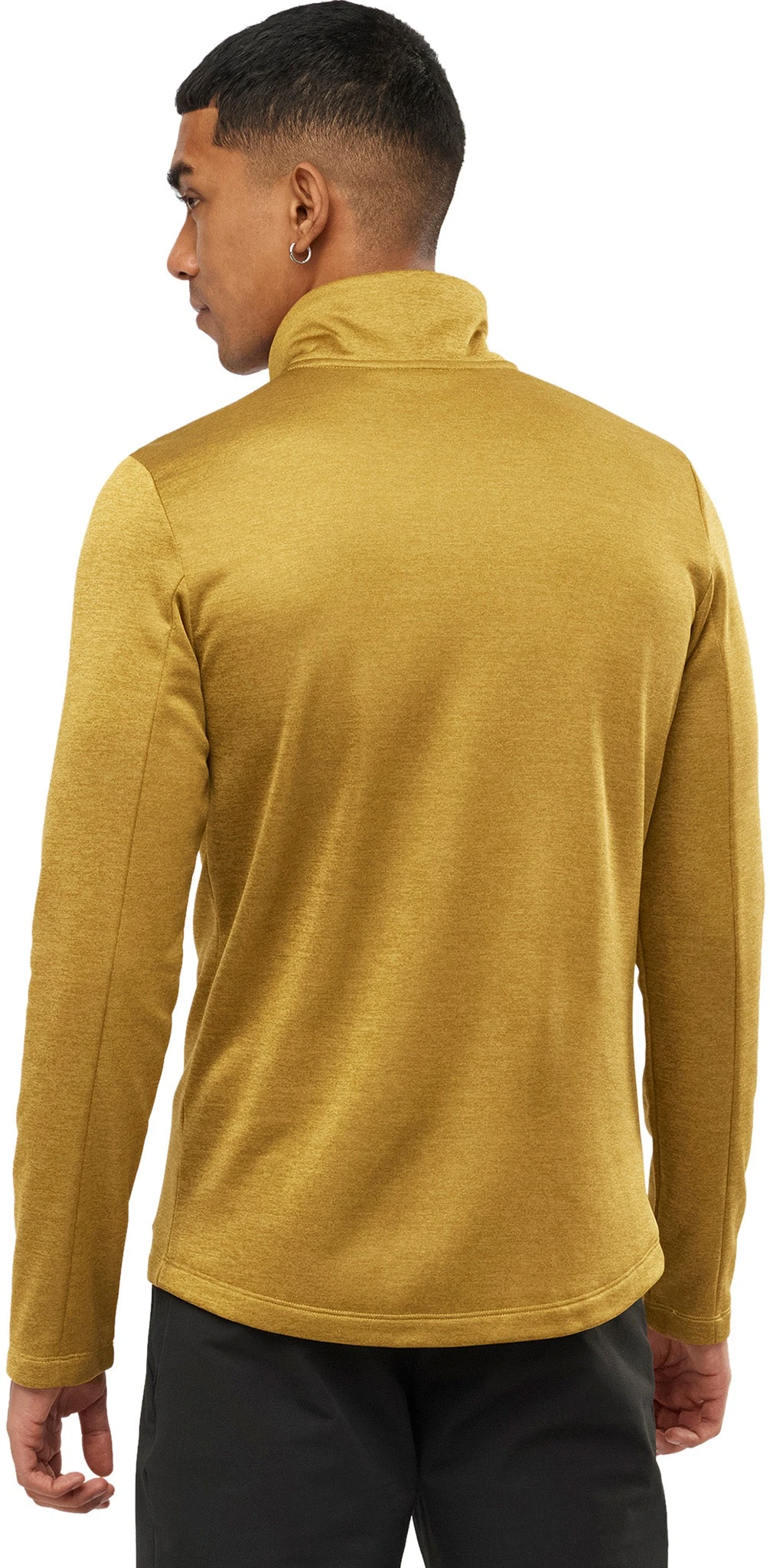 Salomon Essential Lightwarm Seamless Half Zip - Men's|-|Couche Intermédiaire à Demi-glissière Essential Lightwarm Seamless - Homme - Image 20