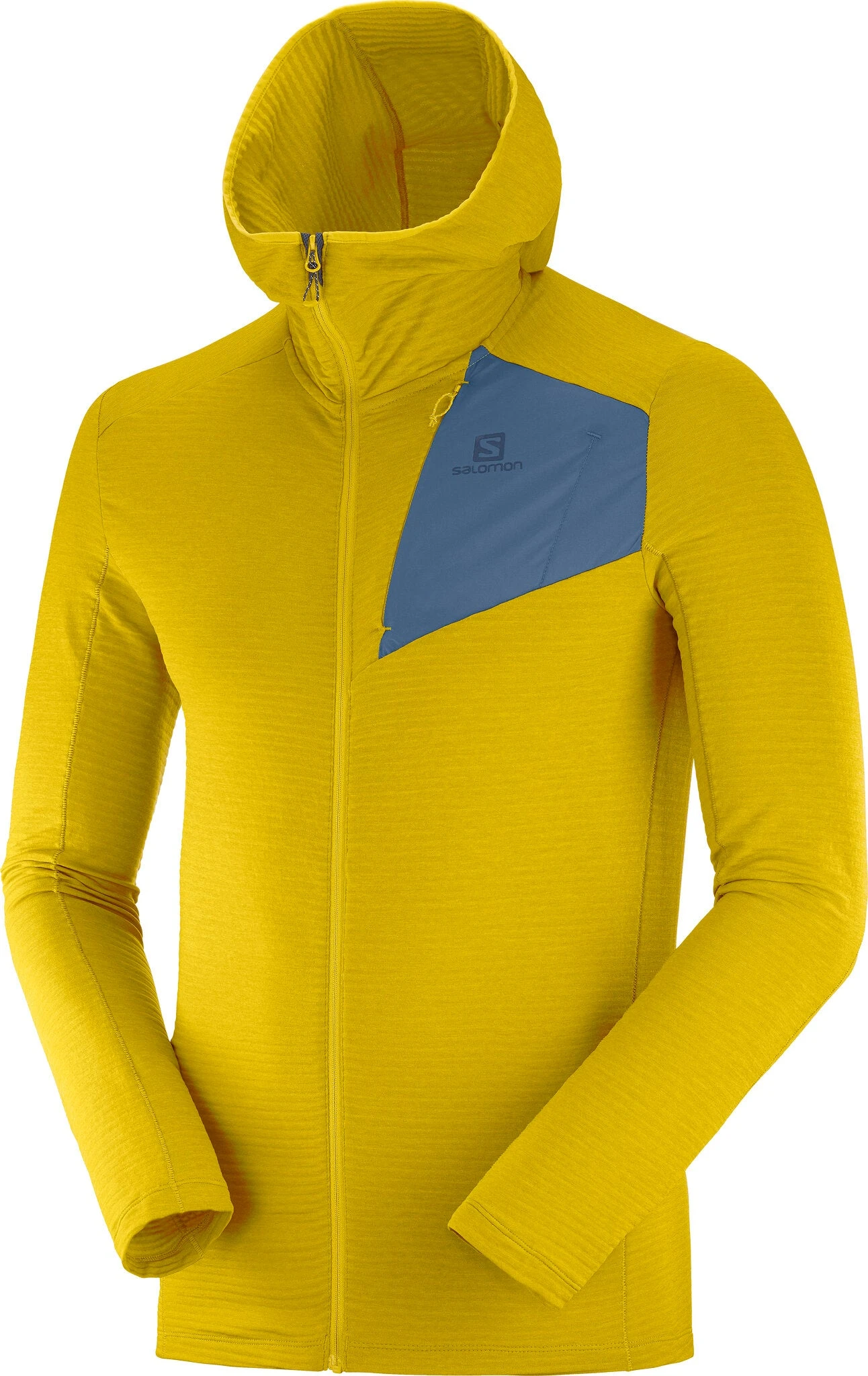 Salomon Outline Full Zip Hoodie - Men's|-|Veste Outline à Glissière Intégrale - Homme - Image 4