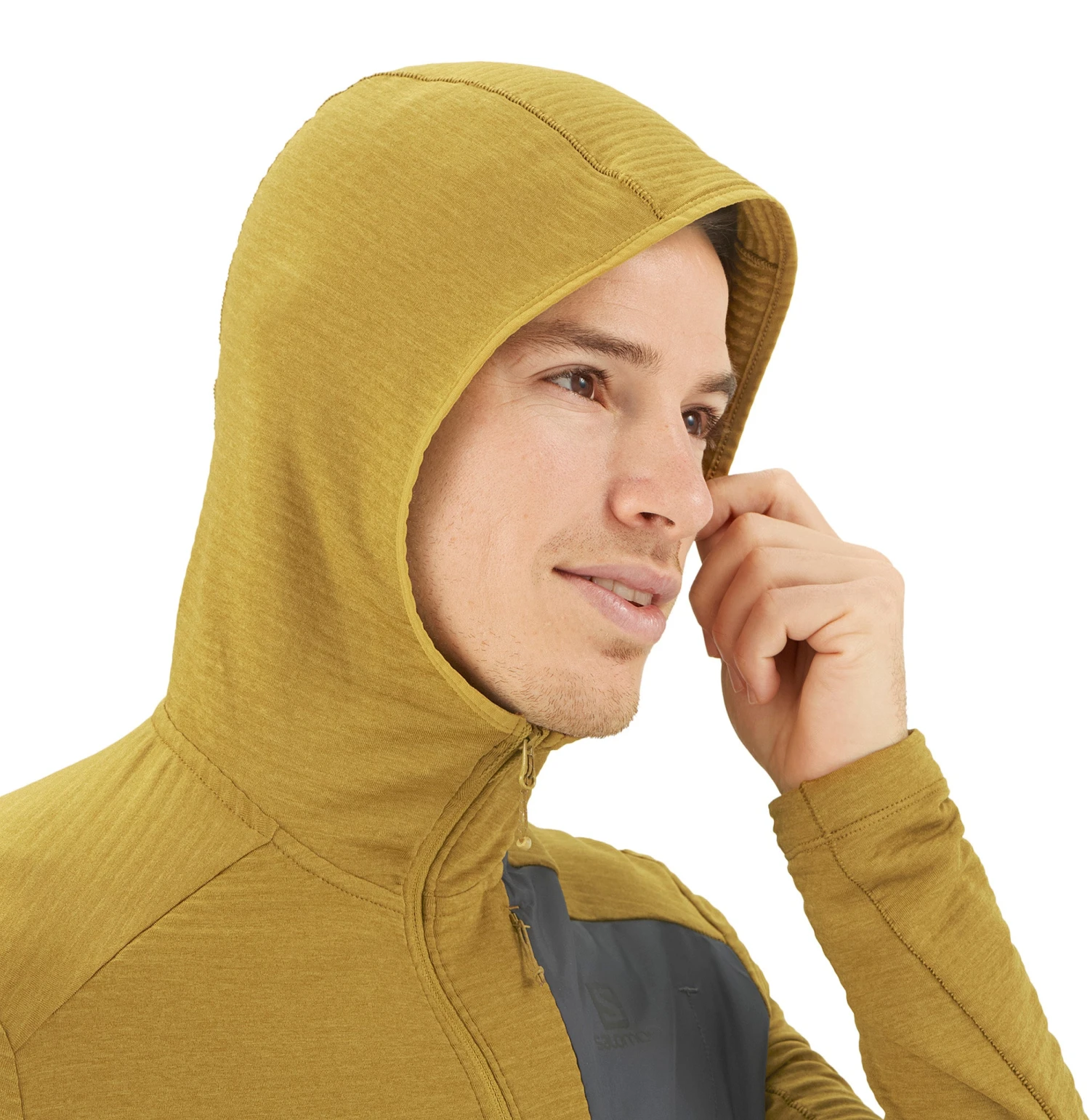 Salomon Outline Full Zip Hoodie - Men's|-|Veste Outline à Glissière Intégrale - Homme - Image 14