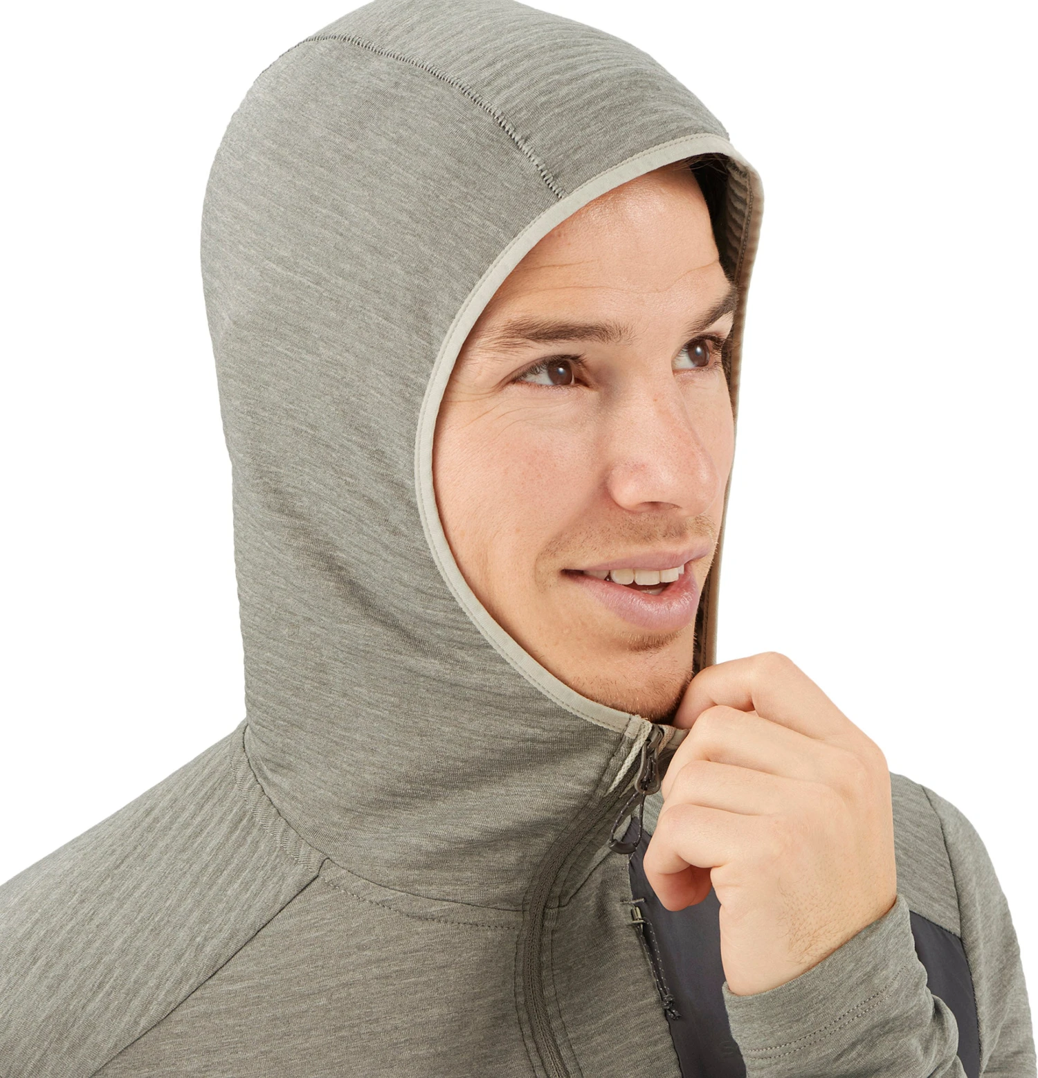 Salomon Outline Full Zip Hoodie - Men's|-|Veste Outline à Glissière Intégrale - Homme - Image 17