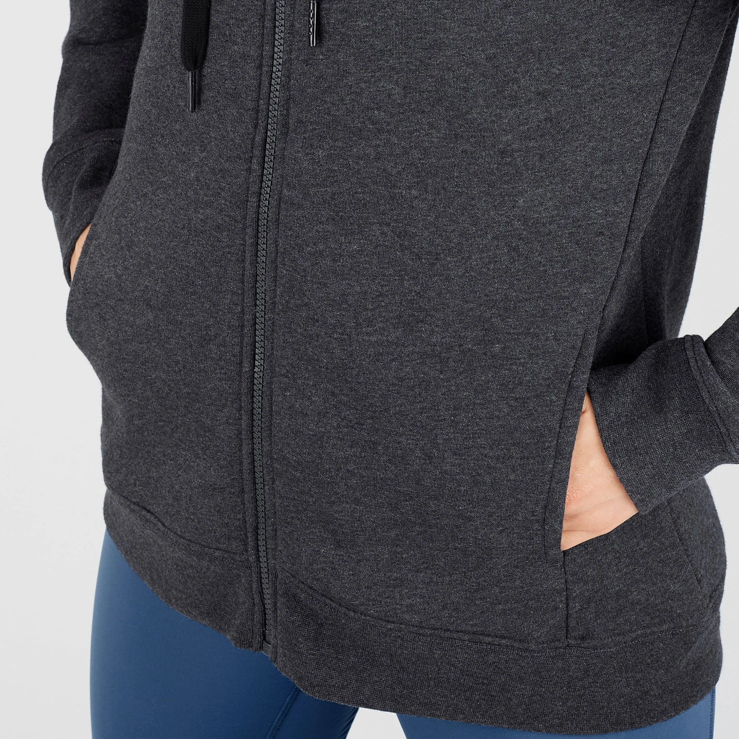 Salomon Full Zip Hoodie - Women's|-|Chandail à Capuchon à Glissière Intégrale - Femme - Image 4