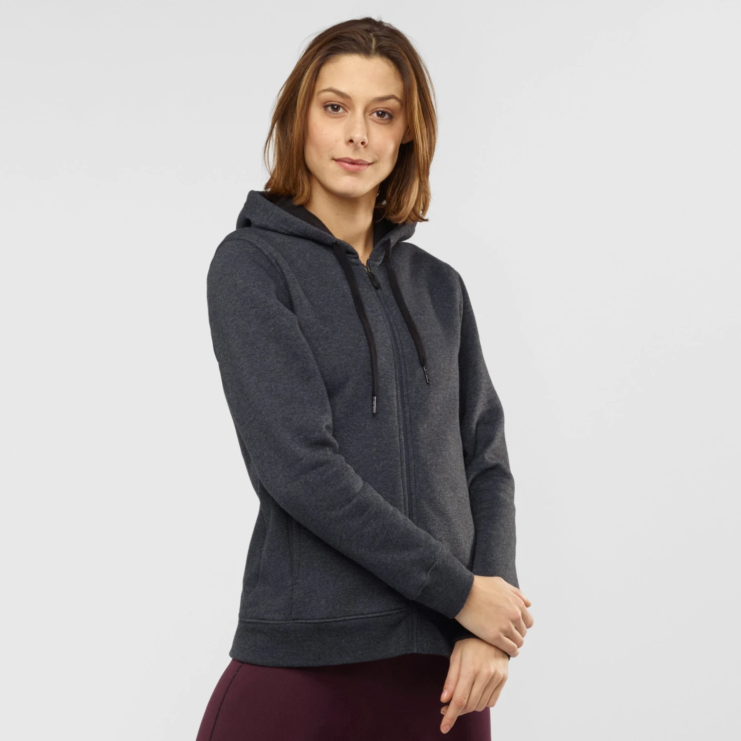 Salomon Full Zip Hoodie - Women's|-|Chandail à Capuchon à Glissière Intégrale - Femme - Image 11