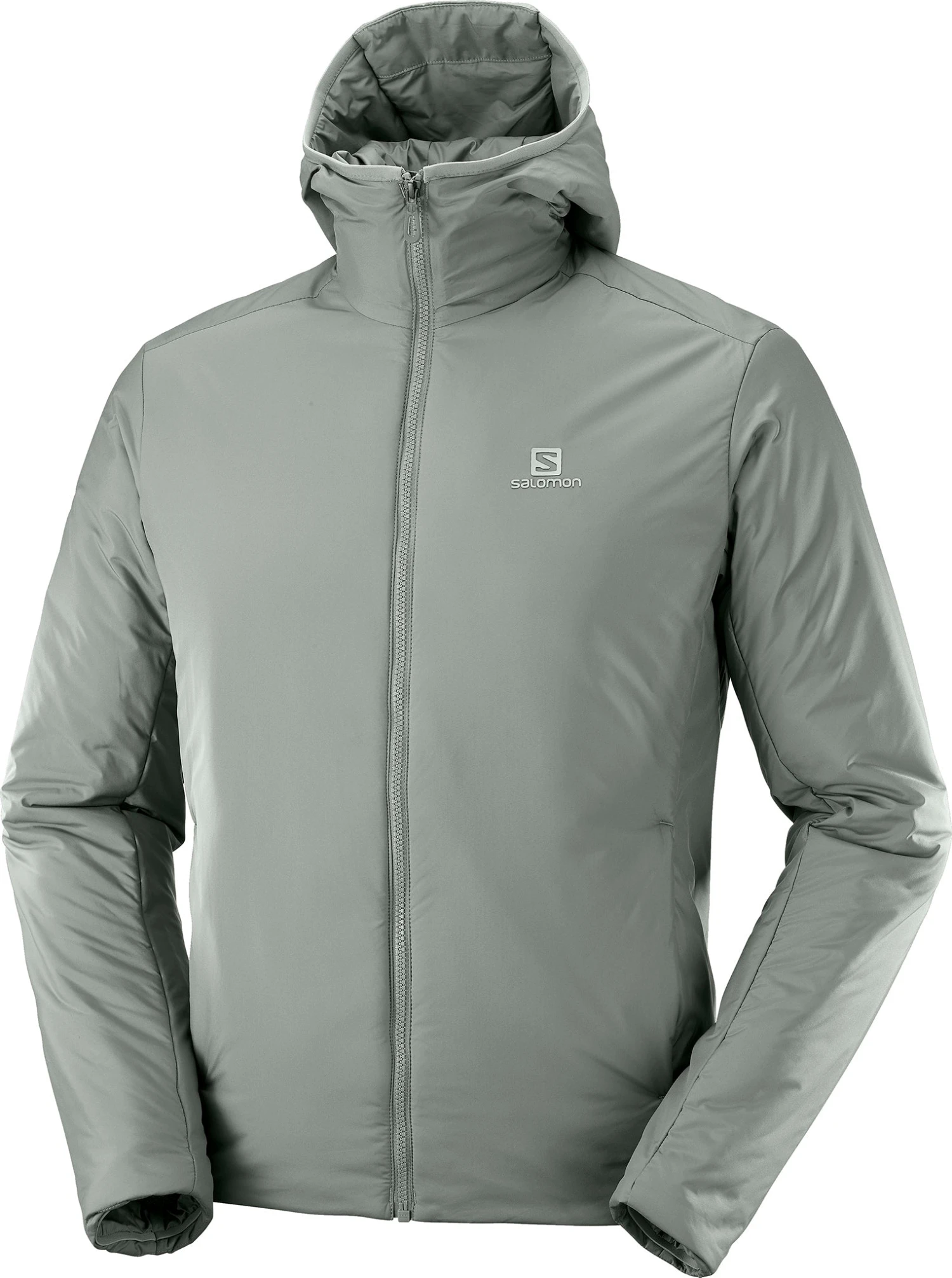 Salomon Outrack Insulated Hoodie - Men's|-|Manteau Isolé Outrack - Homme - Image 2