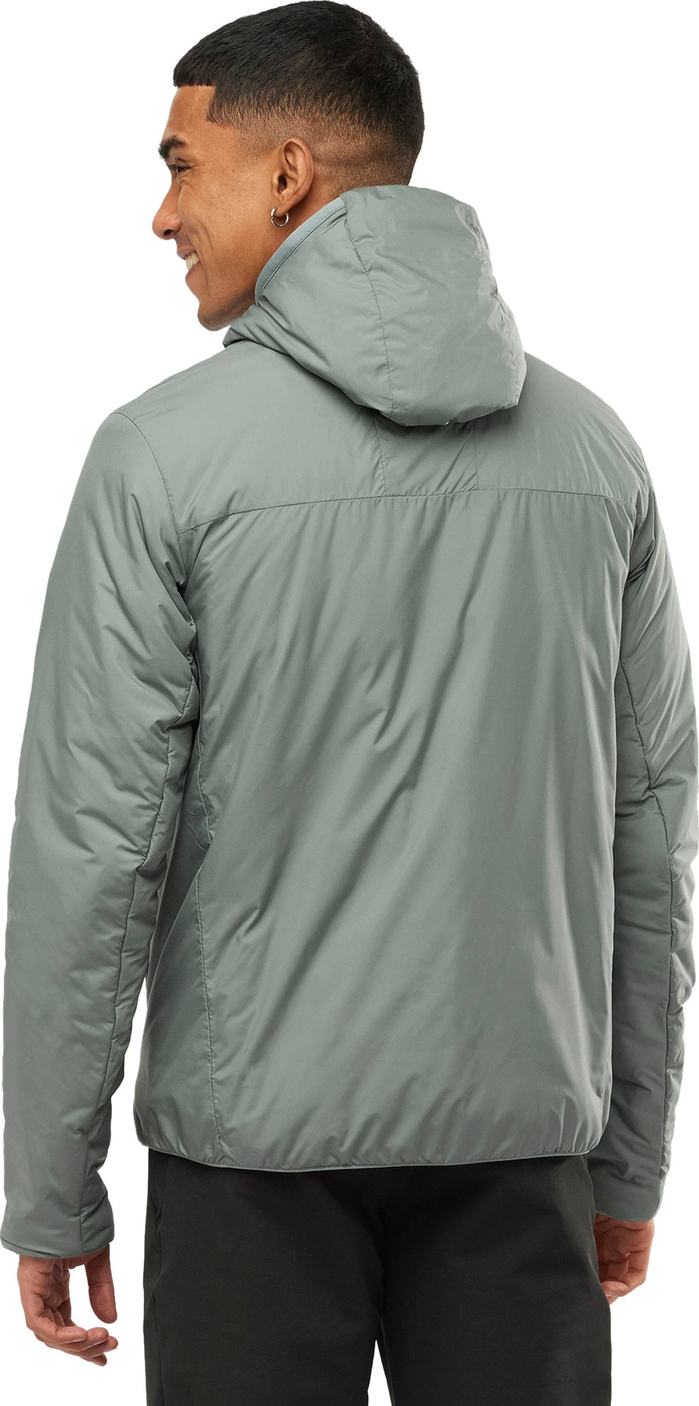 Salomon Outrack Insulated Hoodie - Men's|-|Manteau Isolé Outrack - Homme - Image 17