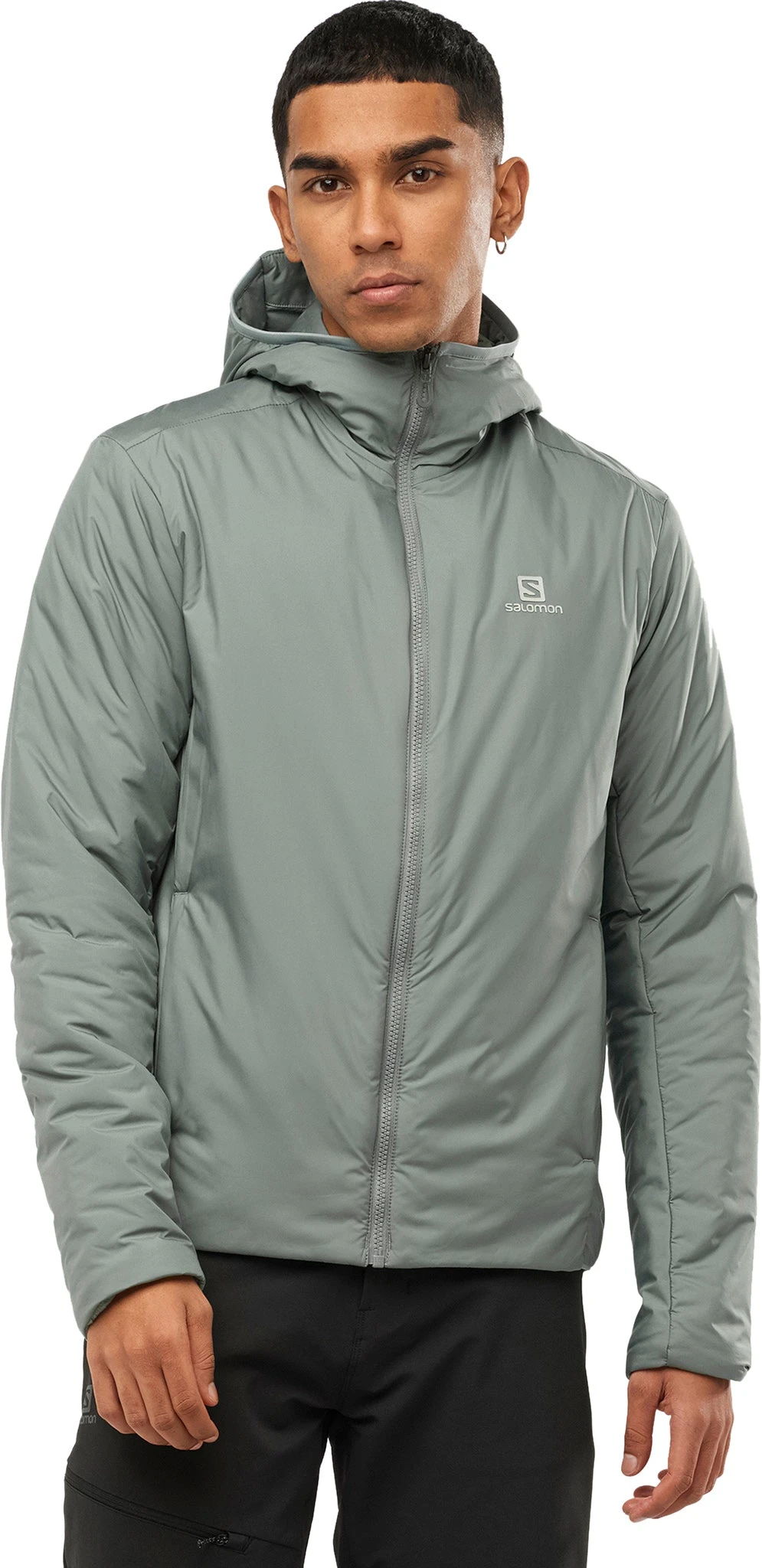 Salomon Outrack Insulated Hoodie - Men's|-|Manteau Isolé Outrack - Homme - Image 20