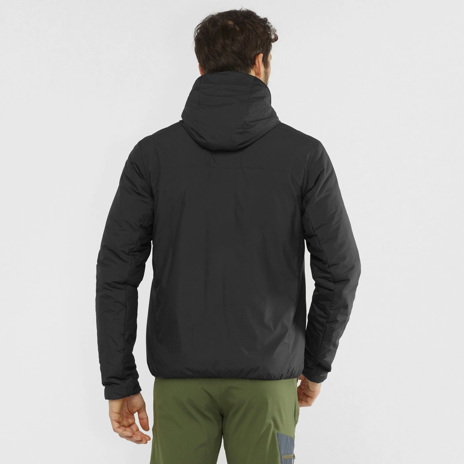 Salomon Outrack Insulated Hoodie - Men's|-|Manteau Isolé Outrack - Homme - Image 10