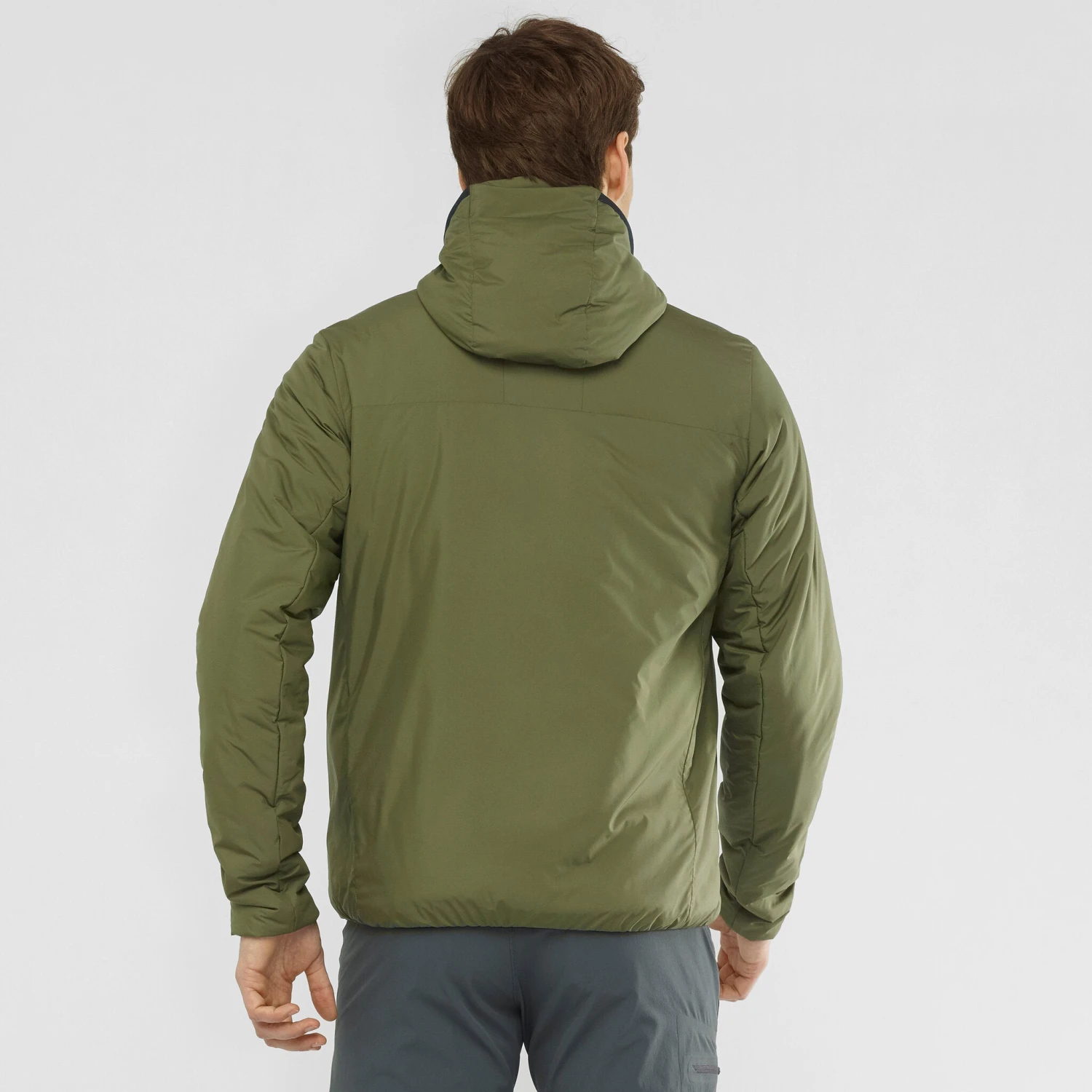 Salomon Outrack Insulated Hoodie - Men's|-|Manteau Isolé Outrack - Homme - Image 9
