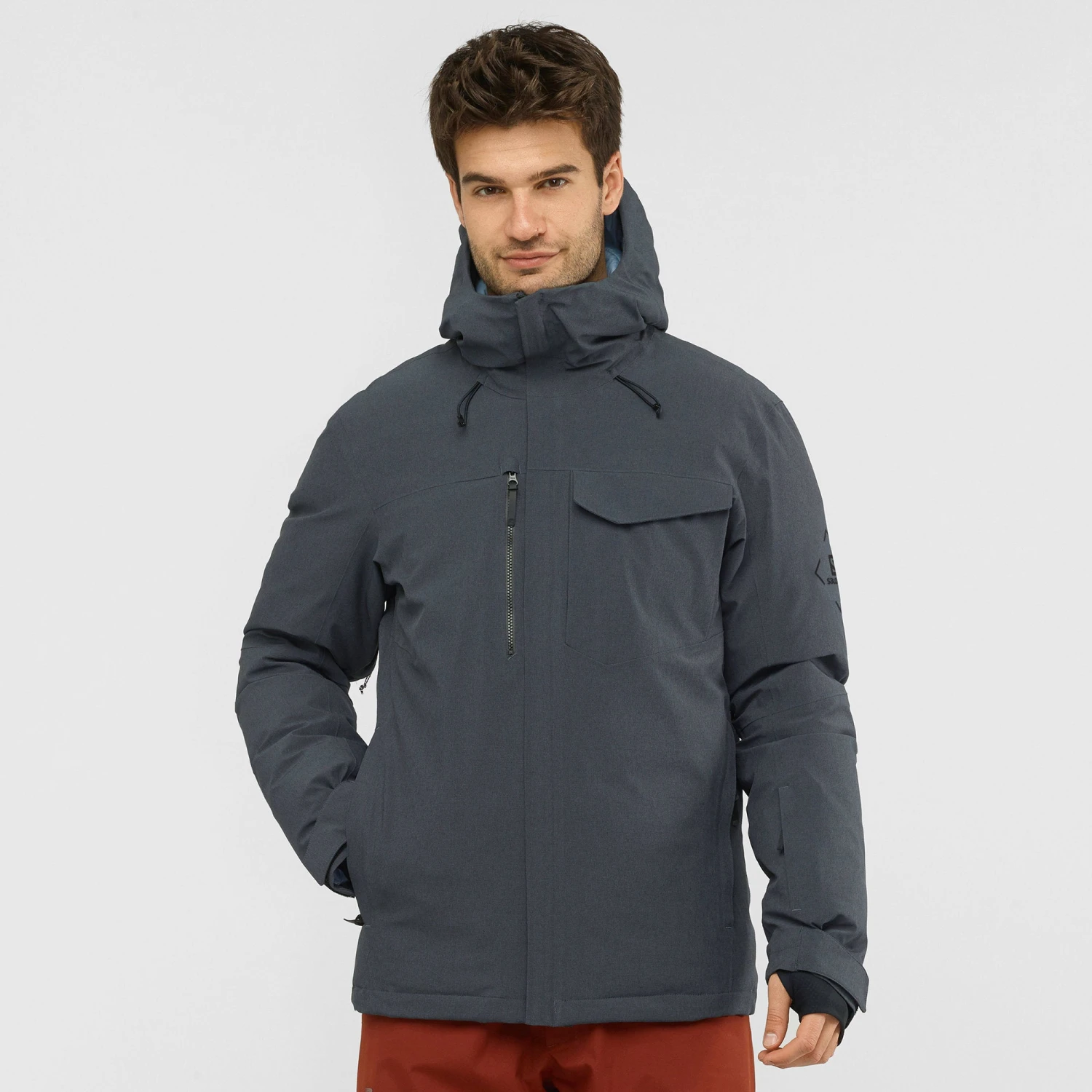 Salomon Arctic Insulated Down Jacket - Men's|-|Manteau Isolé En Duvet Arctic - Homme - Image 5