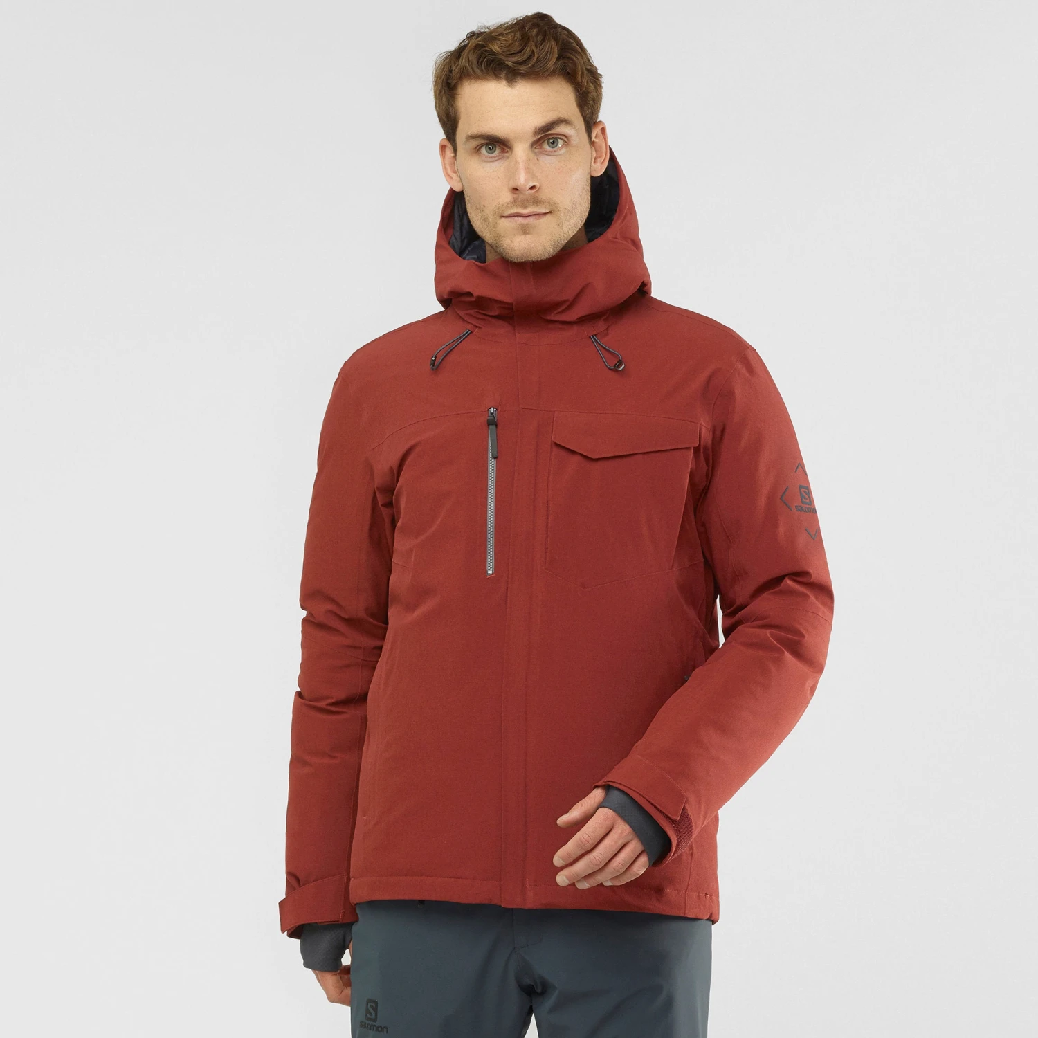 Salomon Arctic Insulated Down Jacket - Men's|-|Manteau Isolé En Duvet Arctic - Homme - Image 12