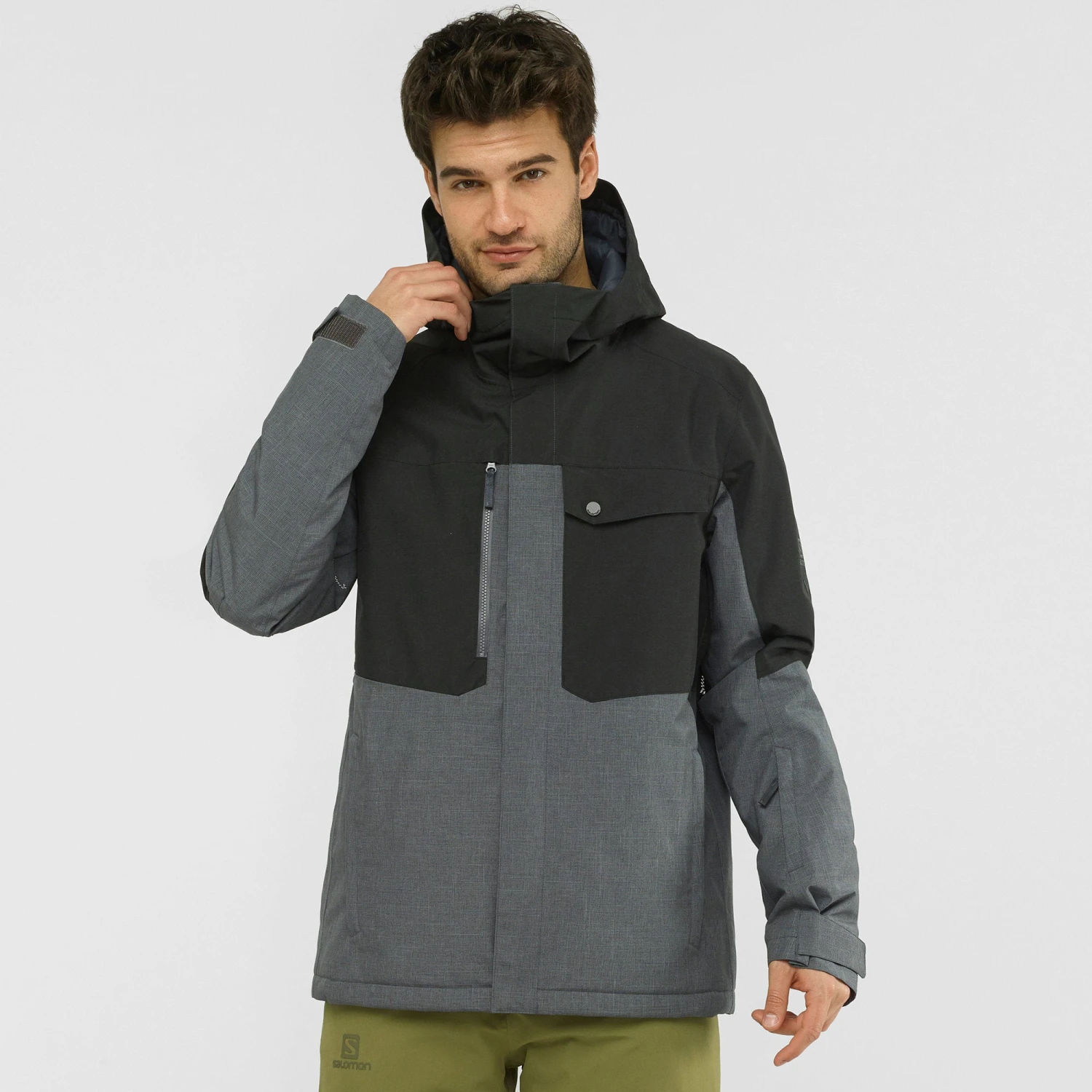 Salomon Powderstash Insulated Jacket - Men's|-|Manteau Isolé Powderstash - Homme - Image 9