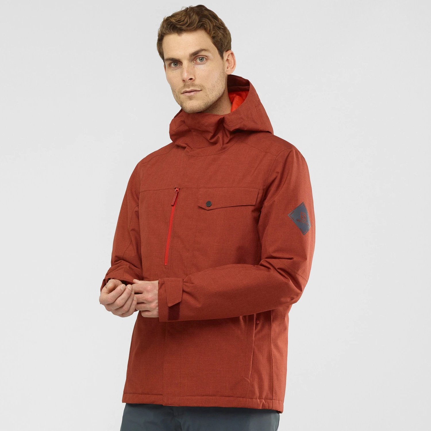 Salomon Powderstash Insulated Jacket - Men's|-|Manteau Isolé Powderstash - Homme - Image 8