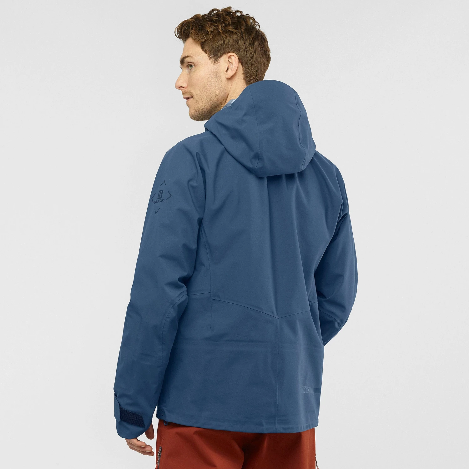 Salomon Outpeak 3 Layer Shell Jacket - Men's|-|Manteau Coquille 3 Couche Outpeak - Homme - Image 12