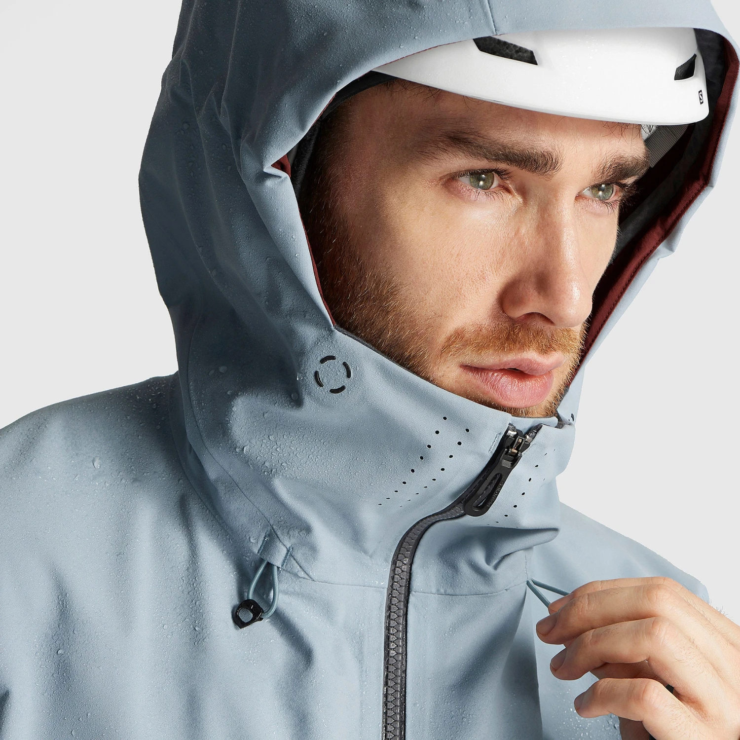 Salomon Outpeak 3 Layer Shell Jacket - Men's|-|Manteau Coquille 3 Couche Outpeak - Homme - Image 8