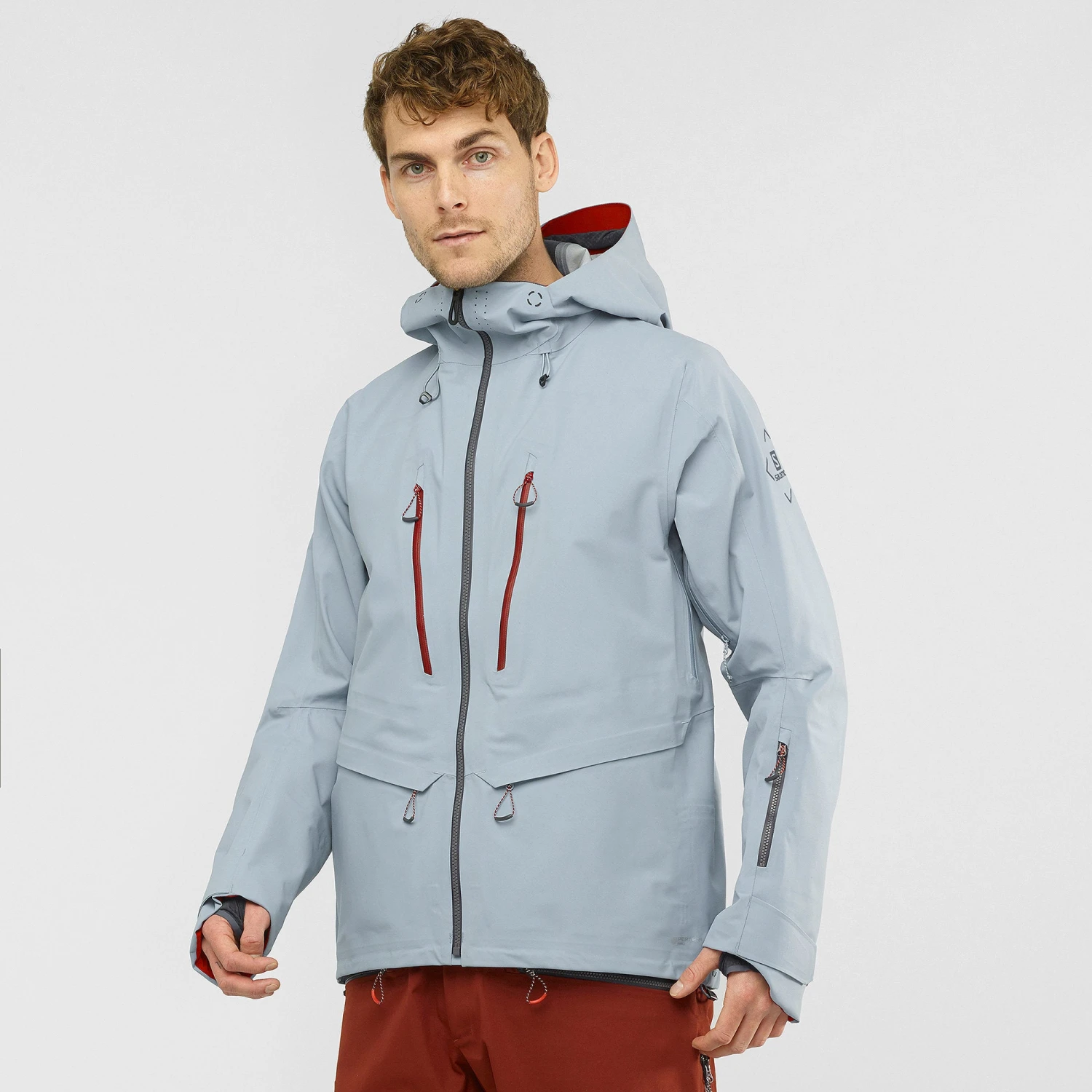 Salomon Outpeak 3 Layer Shell Jacket - Men's|-|Manteau Coquille 3 Couche Outpeak - Homme - Image 9