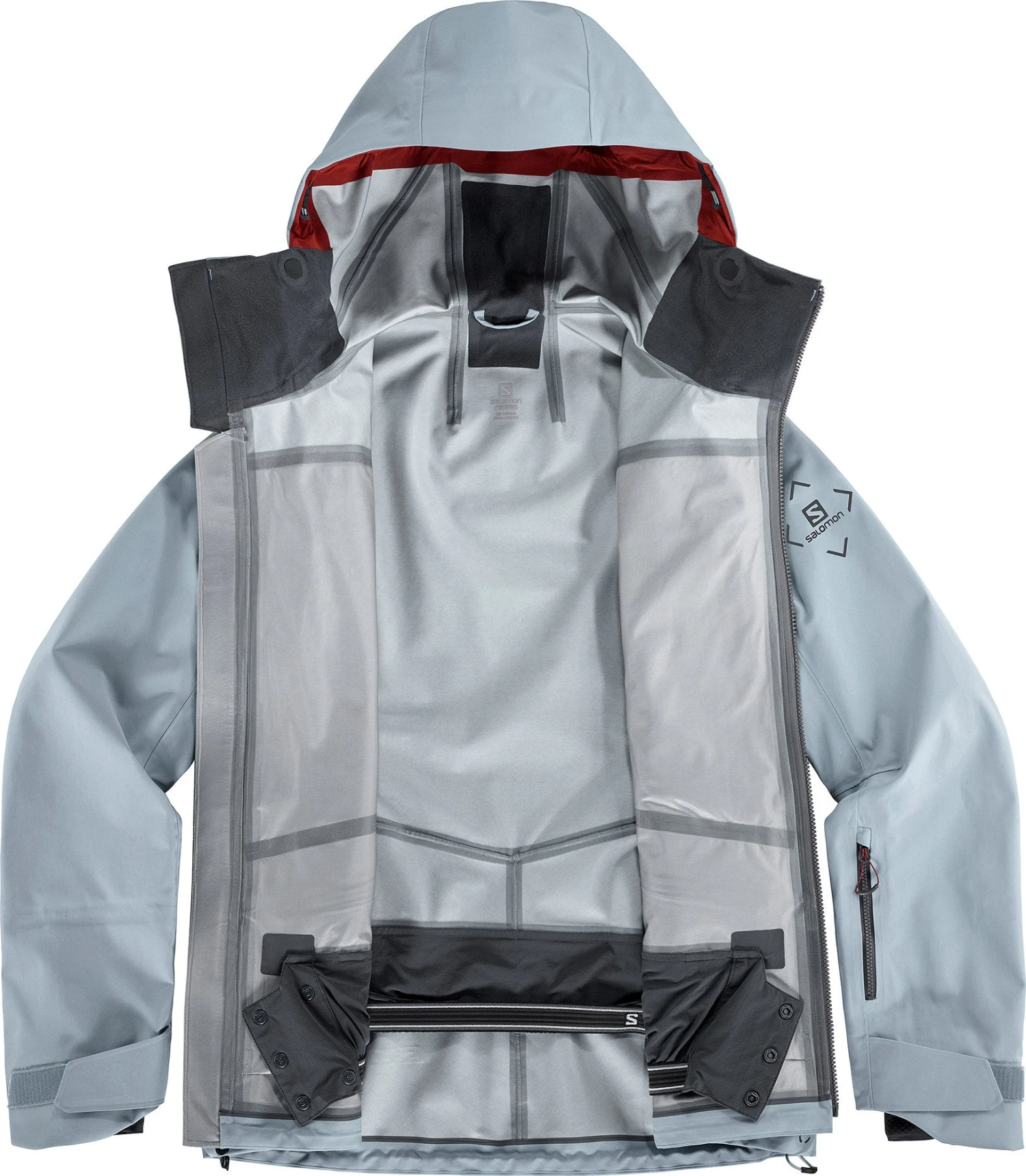 Salomon Outpeak 3 Layer Shell Jacket - Men's|-|Manteau Coquille 3 Couche Outpeak - Homme - Image 6