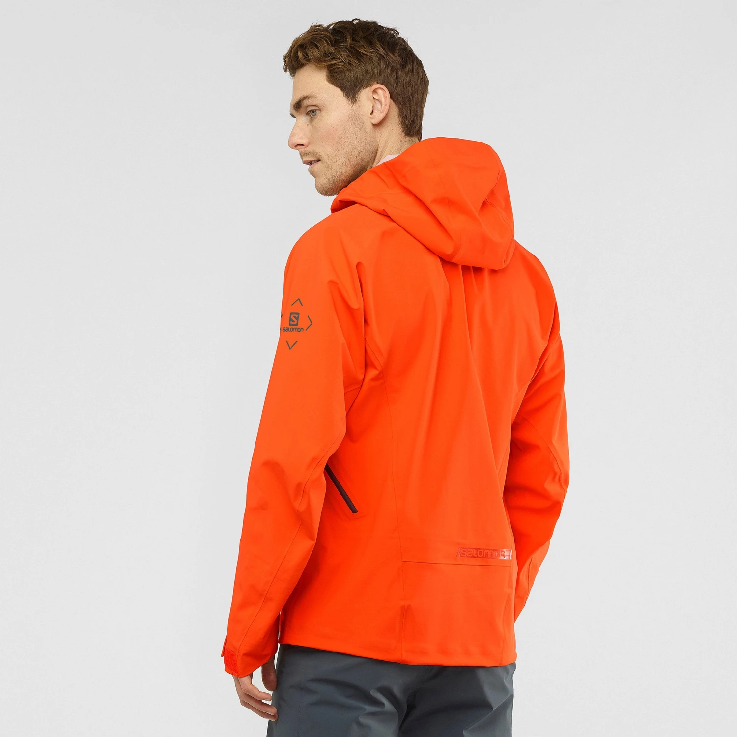Salomon Outlaw 3 Layers Shell Jacket - Men's|-|Manteau Coquille 3 Couches Outlaw - Homme - Image 19