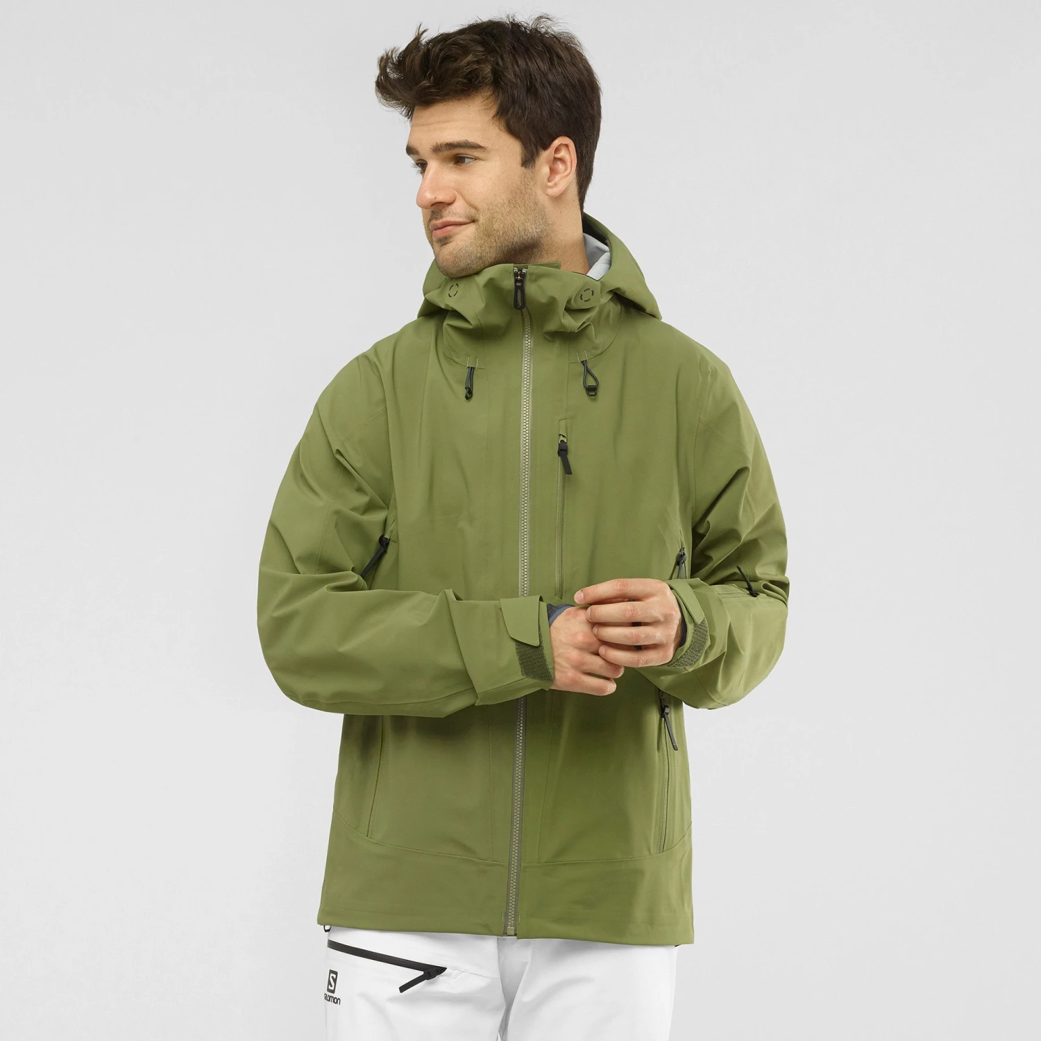 Salomon Outlaw 3 Layers Shell Jacket - Men's|-|Manteau Coquille 3 Couches Outlaw - Homme - Image 17