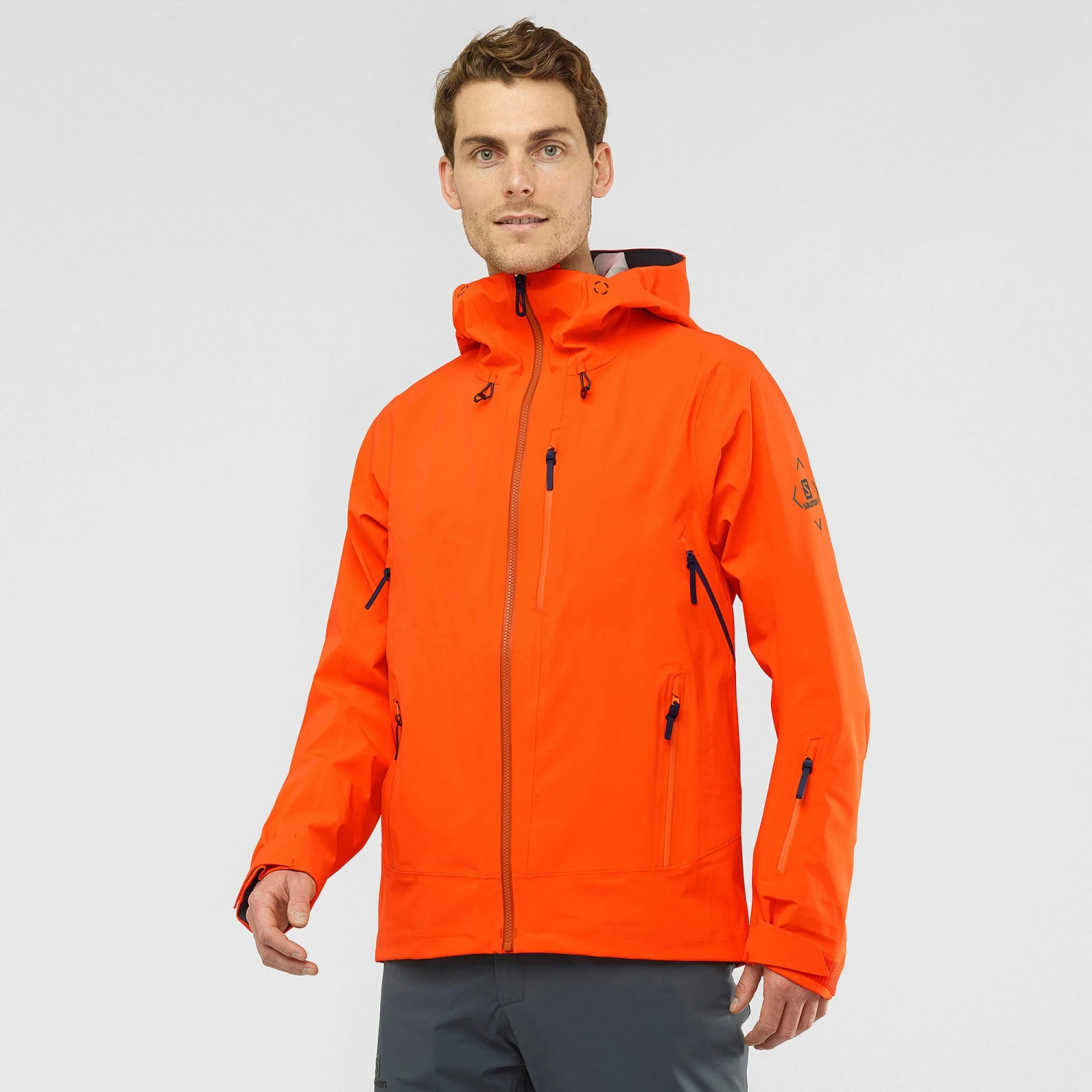 Salomon Outlaw 3 Layers Shell Jacket - Men's|-|Manteau Coquille 3 Couches Outlaw - Homme - Image 13