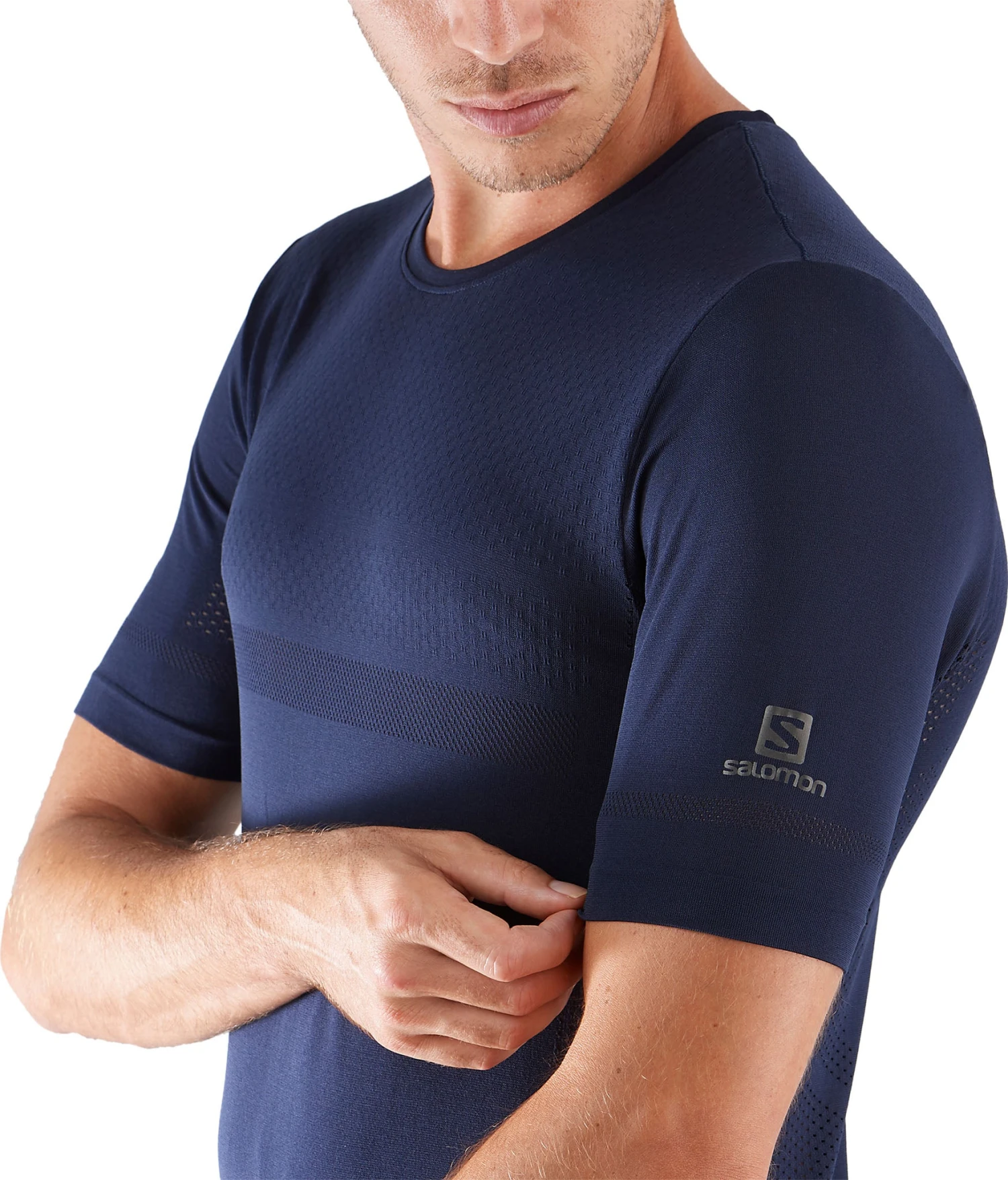 Salomon Sense Seamless Tee - Men's|-|T-shirt Sans Couture Sense - Homme - Image 18