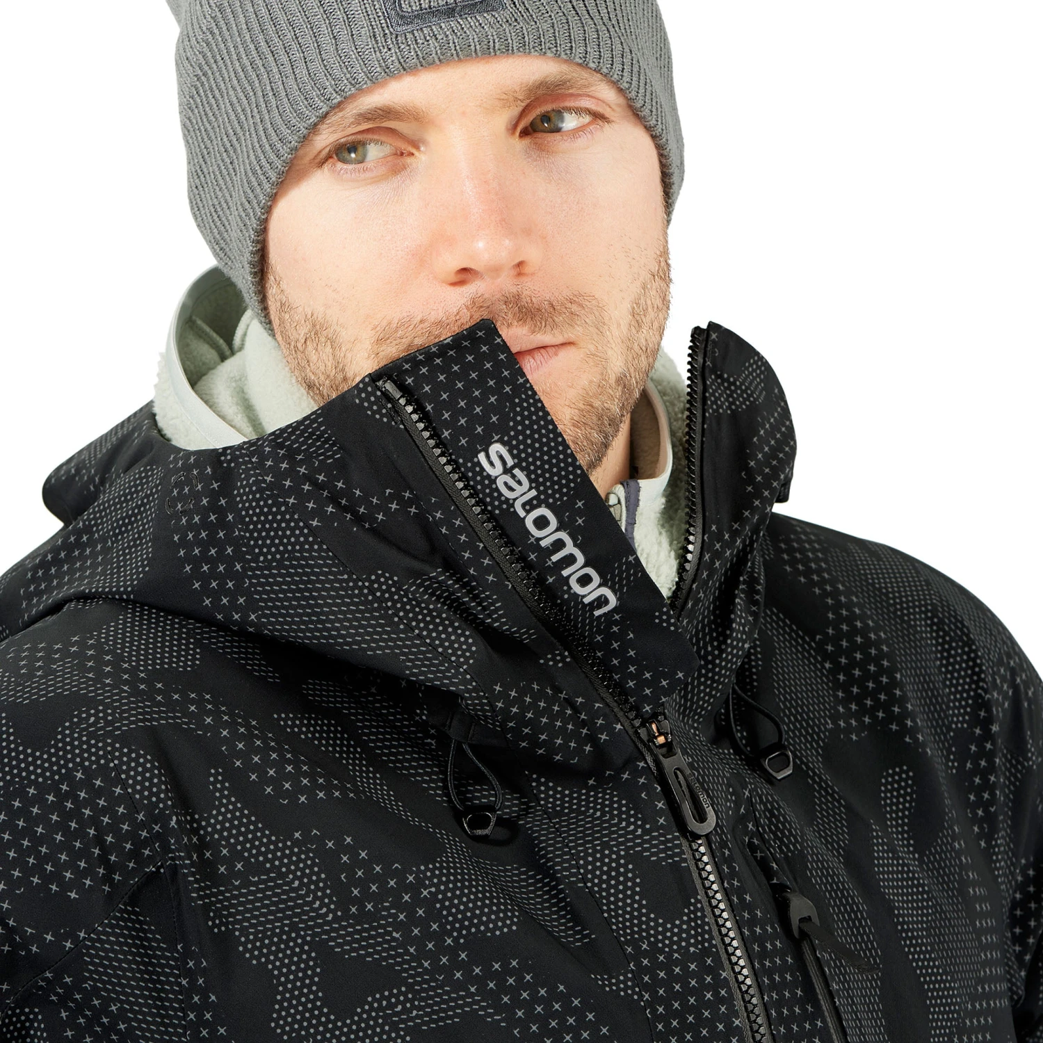 Salomon Outlaw 3 Layer Shell Jacket - Men's|-|Manteau Coquille 3 Couches Outlaw - Homme - Image 11