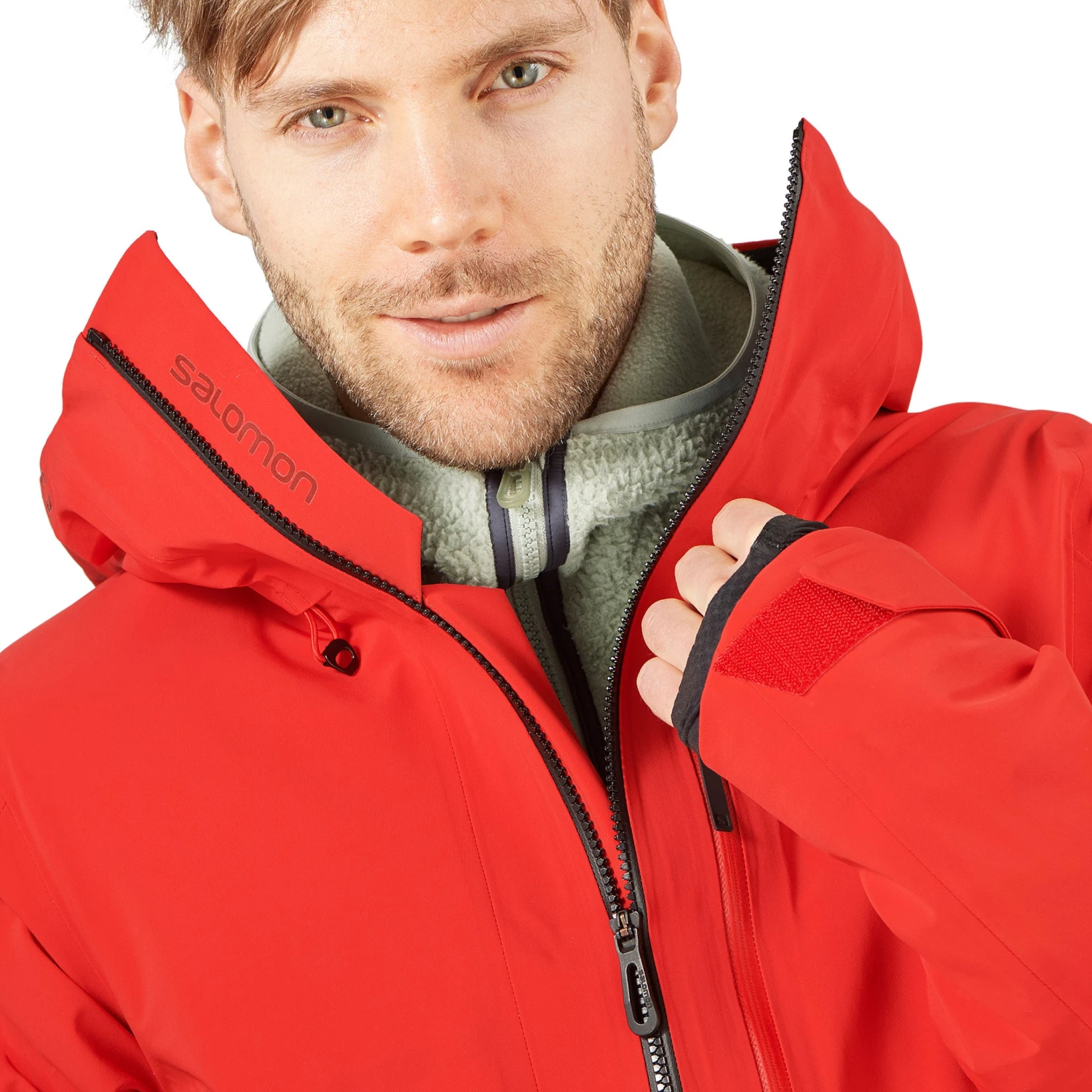 Salomon Outlaw 3 Layer Shell Jacket - Men's|-|Manteau Coquille 3 Couches Outlaw - Homme - Image 15