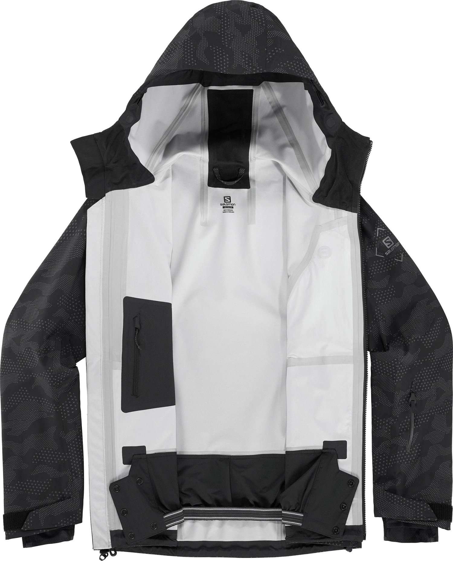 Salomon Outlaw 3 Layer Shell Jacket - Men's|-|Manteau Coquille 3 Couches Outlaw - Homme - Image 12