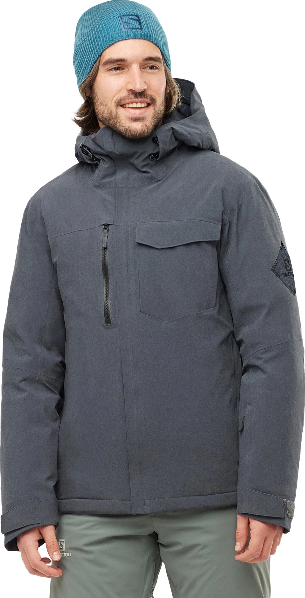 Salomon Arctic Down Jacket - Men's|-|Manteau En Duvet Arctic - Homme - Image 9